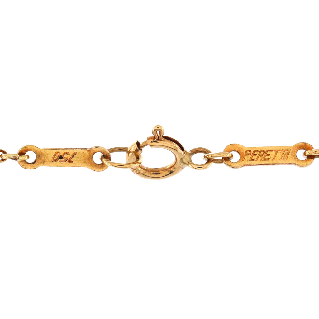 Starfish Pendant Necklace 18K Yellow Gold Large