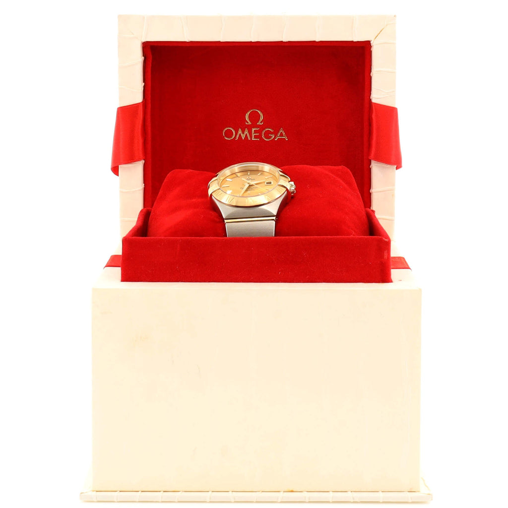 Constellation Chronometer Co-Axial Automatic Watch Stainless Steel and Yellow Gold 31