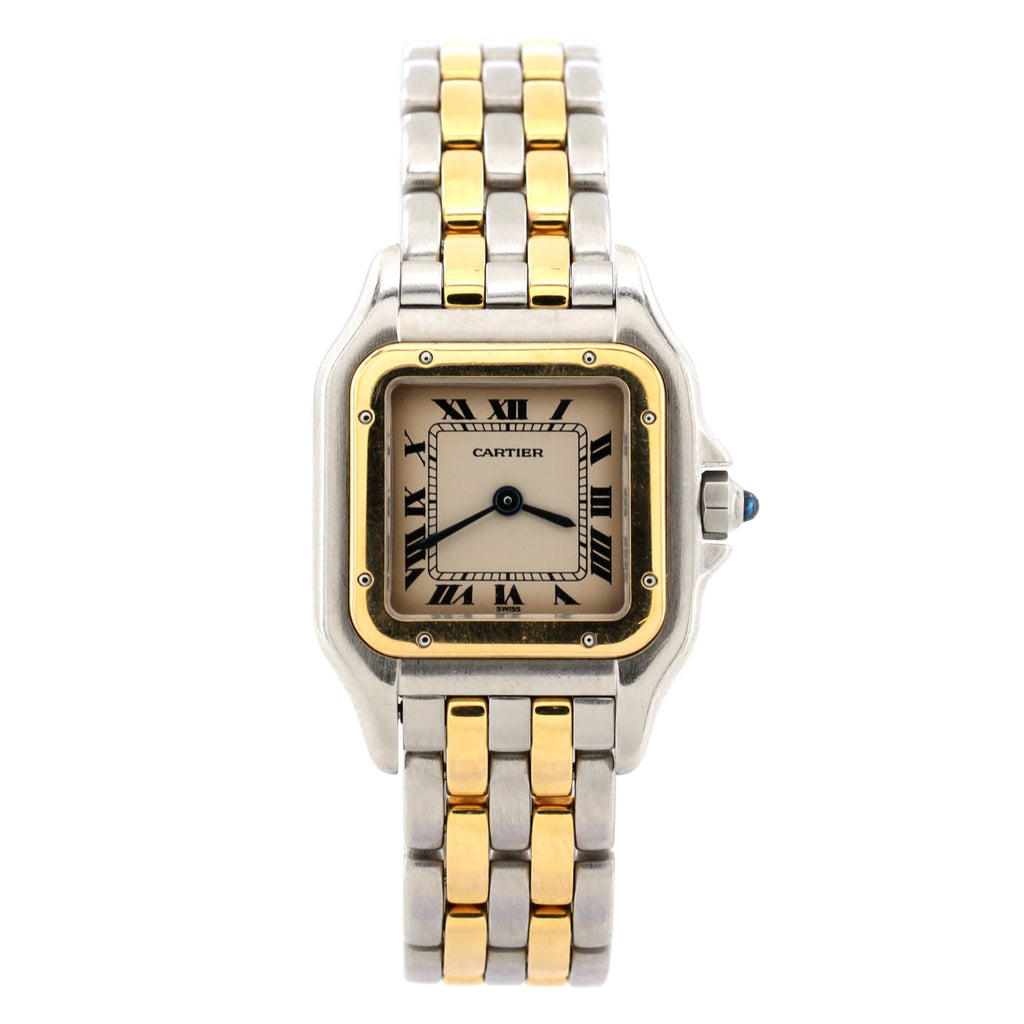 Panthere de Cartier Quartz Watch Stainless Steel and Yellow Gold 22