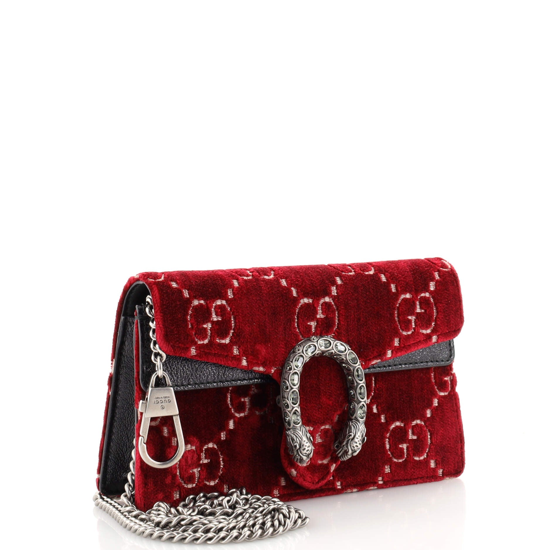 Dionysus Bag GG Velvet Super Mini
