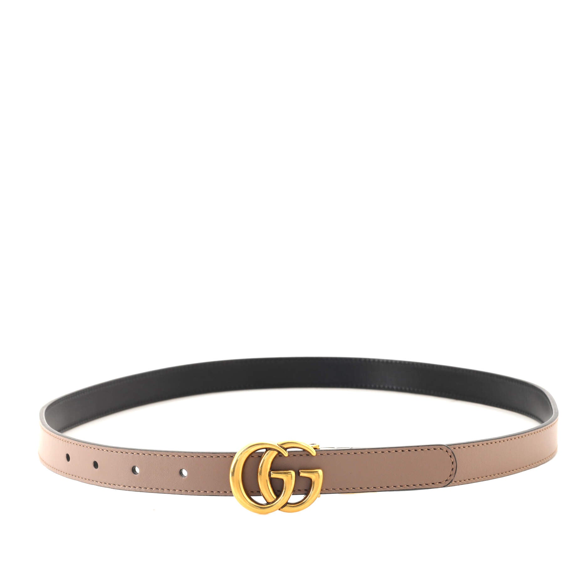 GG Marmont Reversible Belt Leather Thin 85