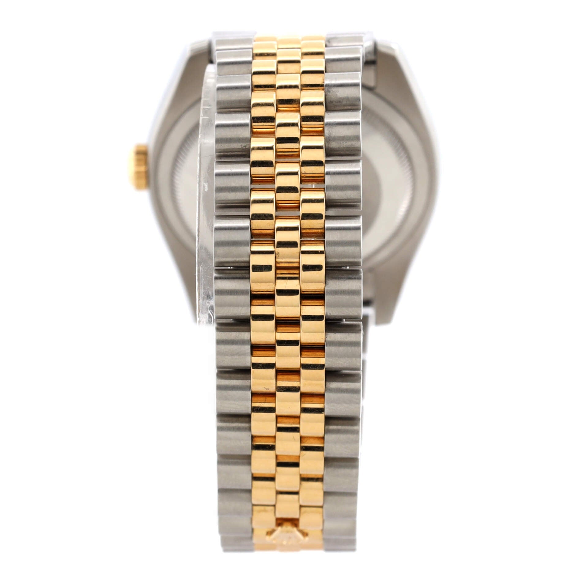 Oyster Perpetual Datejust Automatic Watch Stainless Steel and Yellow Gold with Diamond Markers 36