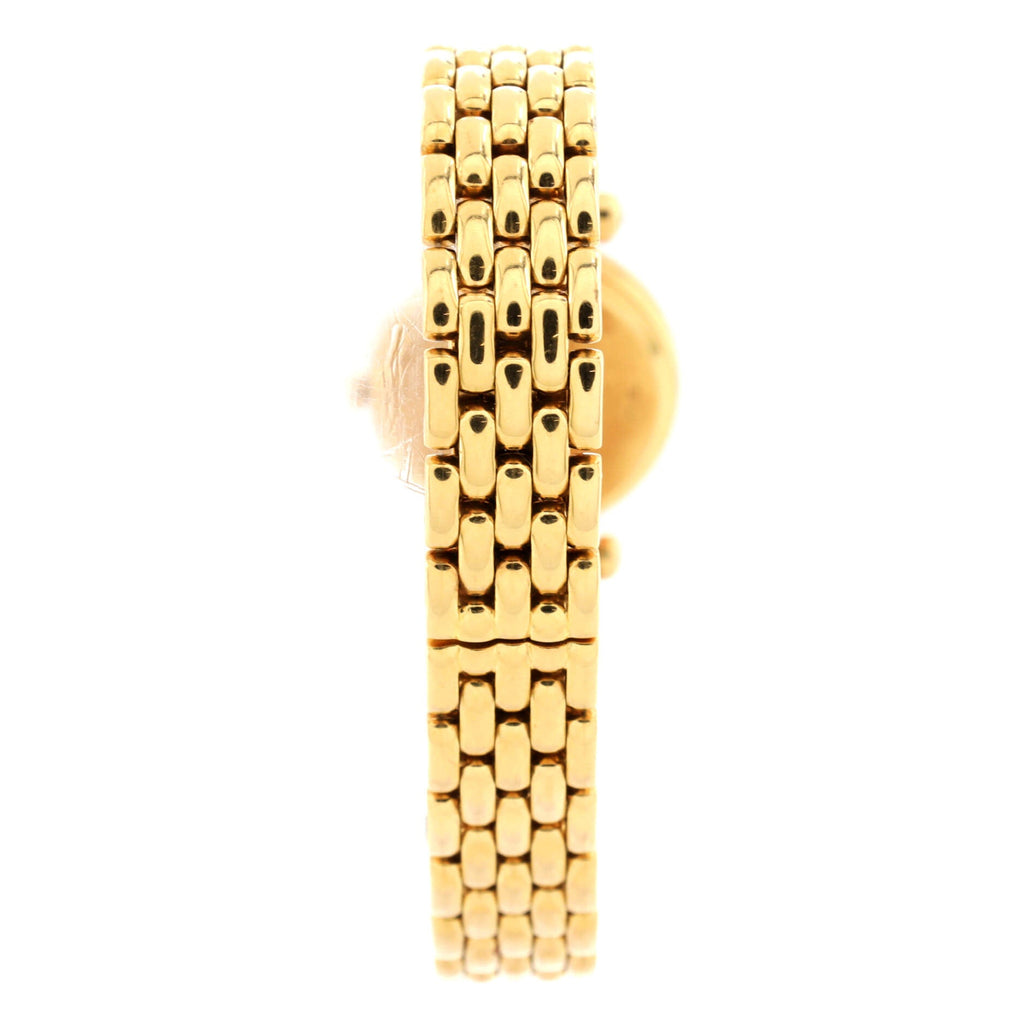 Classique Quartz Watch Yellow Gold with Diamond Bezel and Markers 20