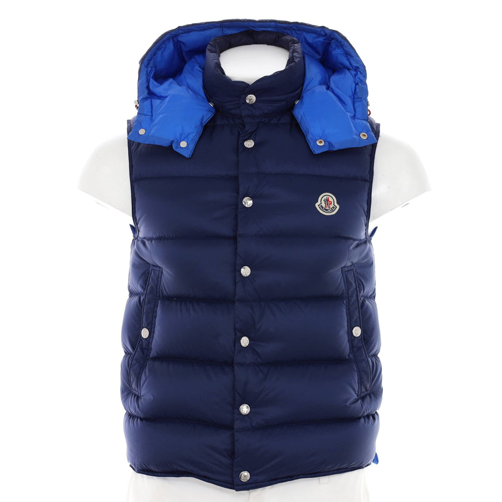 Men's Billecart Gilet Vest Quilted Nylon with Down