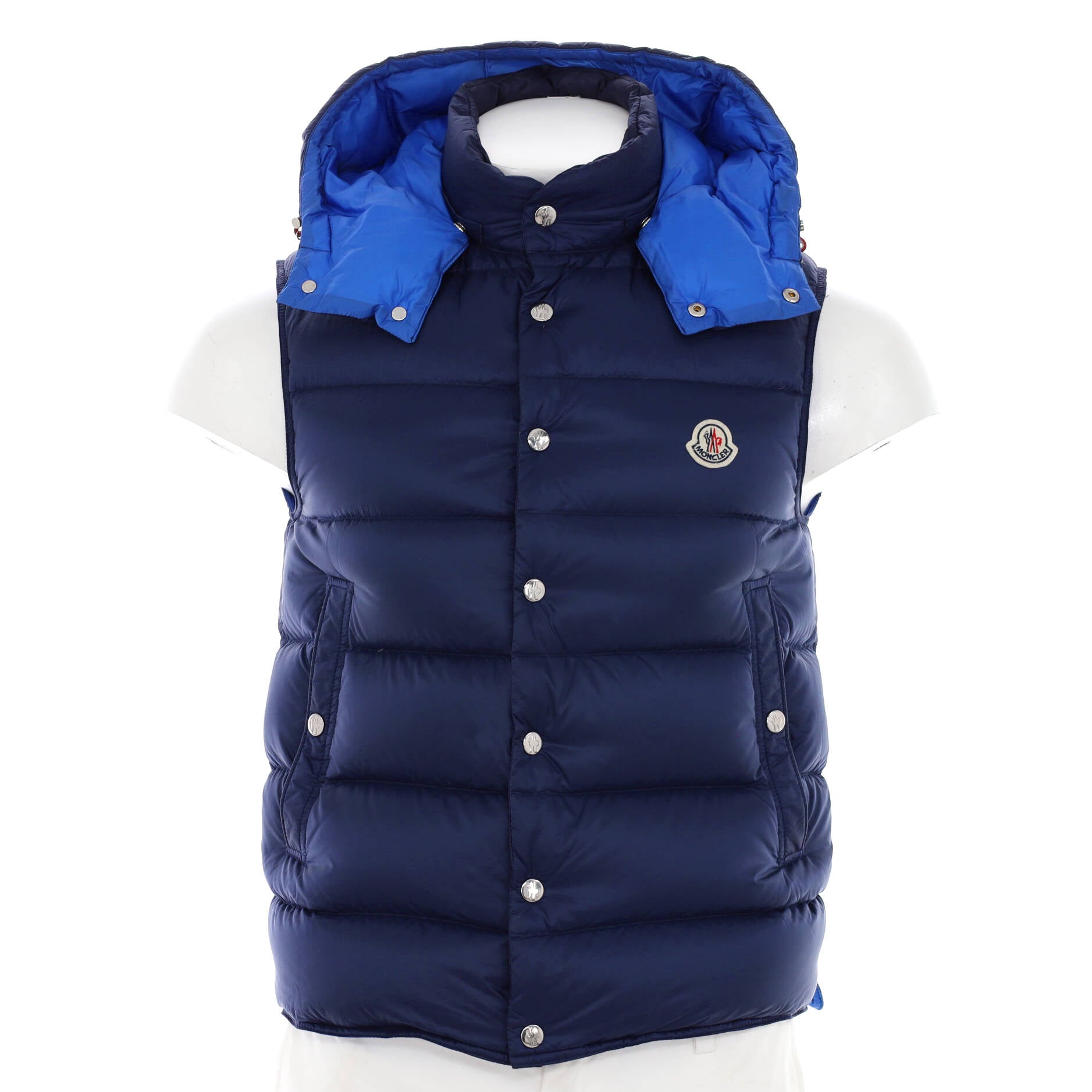 Men's Billecart Gilet Vest Quilted Nylon with Down