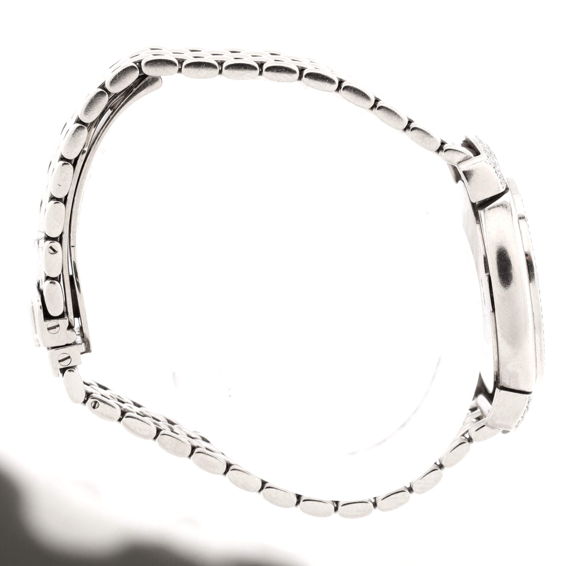 Cellini Cellissima Quartz Watch White Gold with Diamond Bezel and Lugs 26