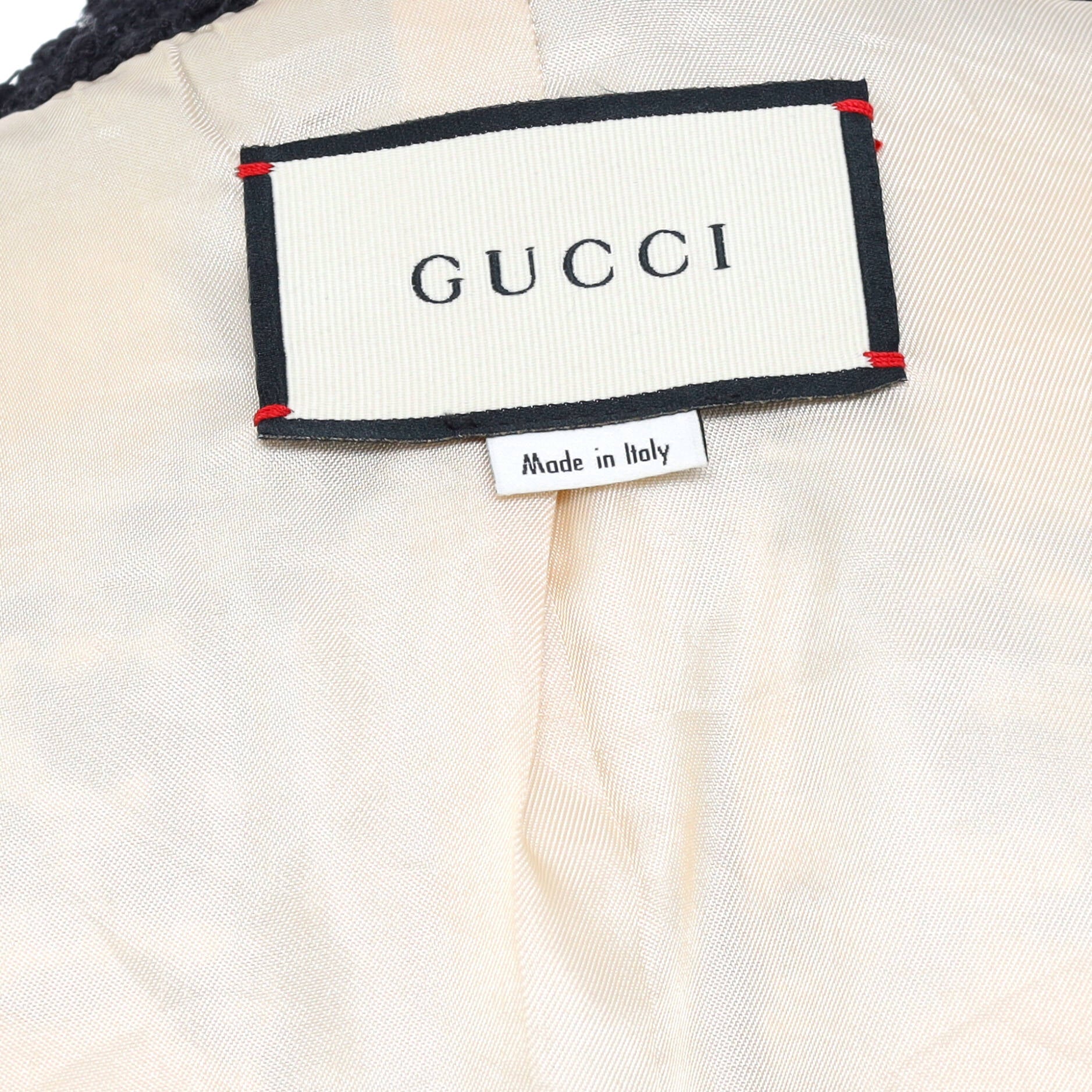 Women's Oversized Button Up Jacket GG Tweed