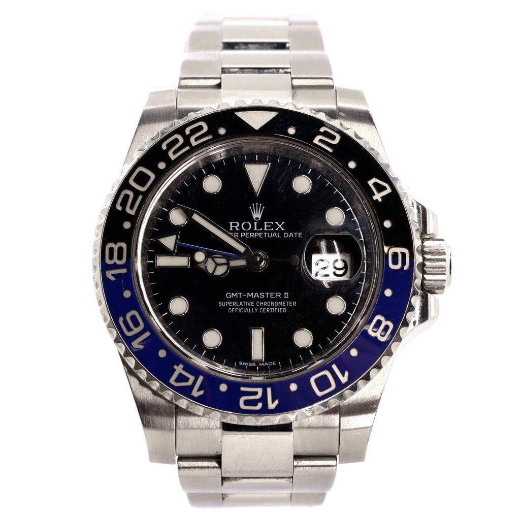 Oyster Perpetual Date GMT-Master II Batman Automatic Watch Stainless Steel and Cerachrom 40