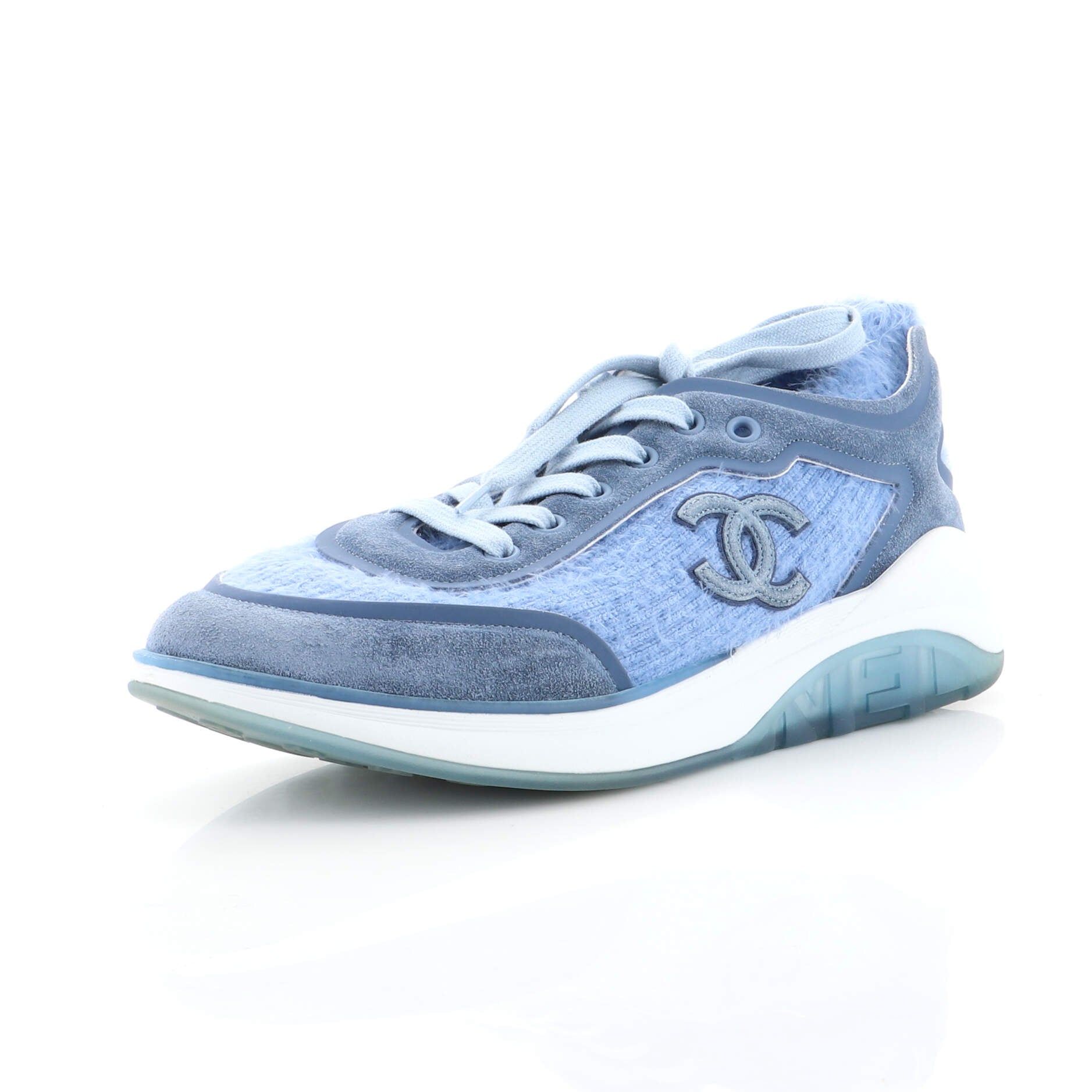 Women's CC Sneakers Fabric and Leather