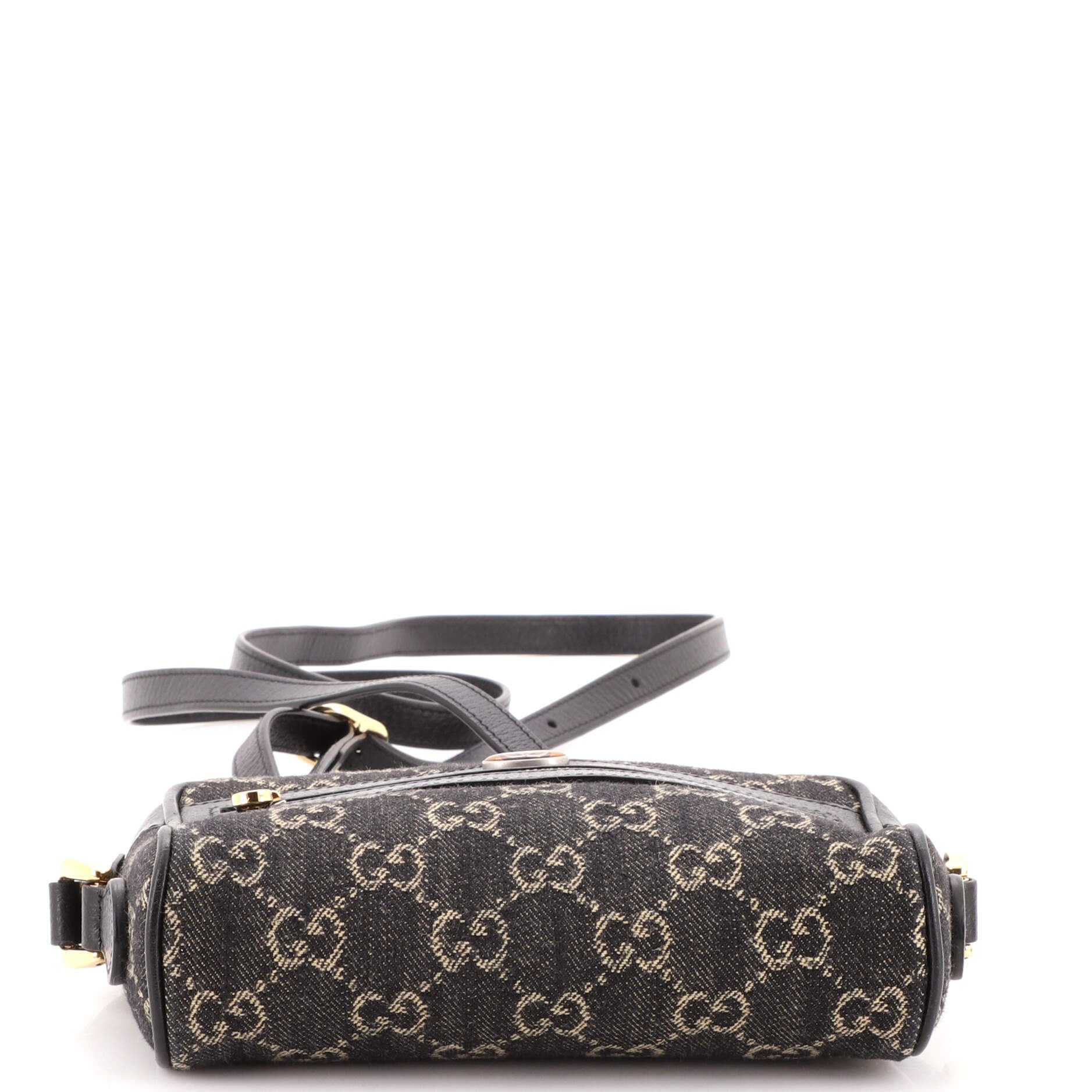 Ophidia Shoulder Bag GG Denim Mini