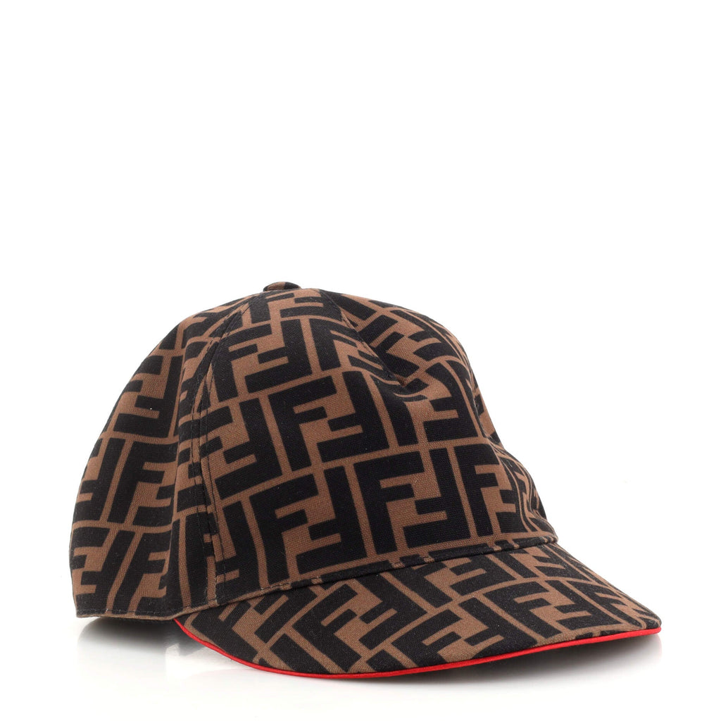 Logo Baseball Cap Zucca Canvas Large