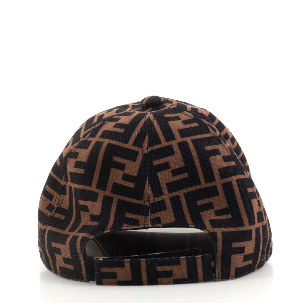 Logo Baseball Cap Zucca Canvas Large