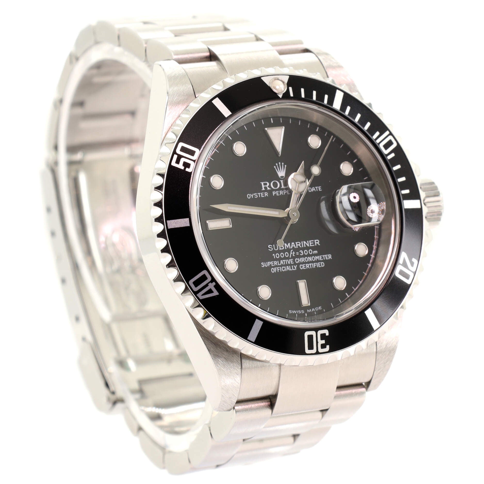 Oyster Perpetual Submariner Automatic Watch Stainless Steel 40