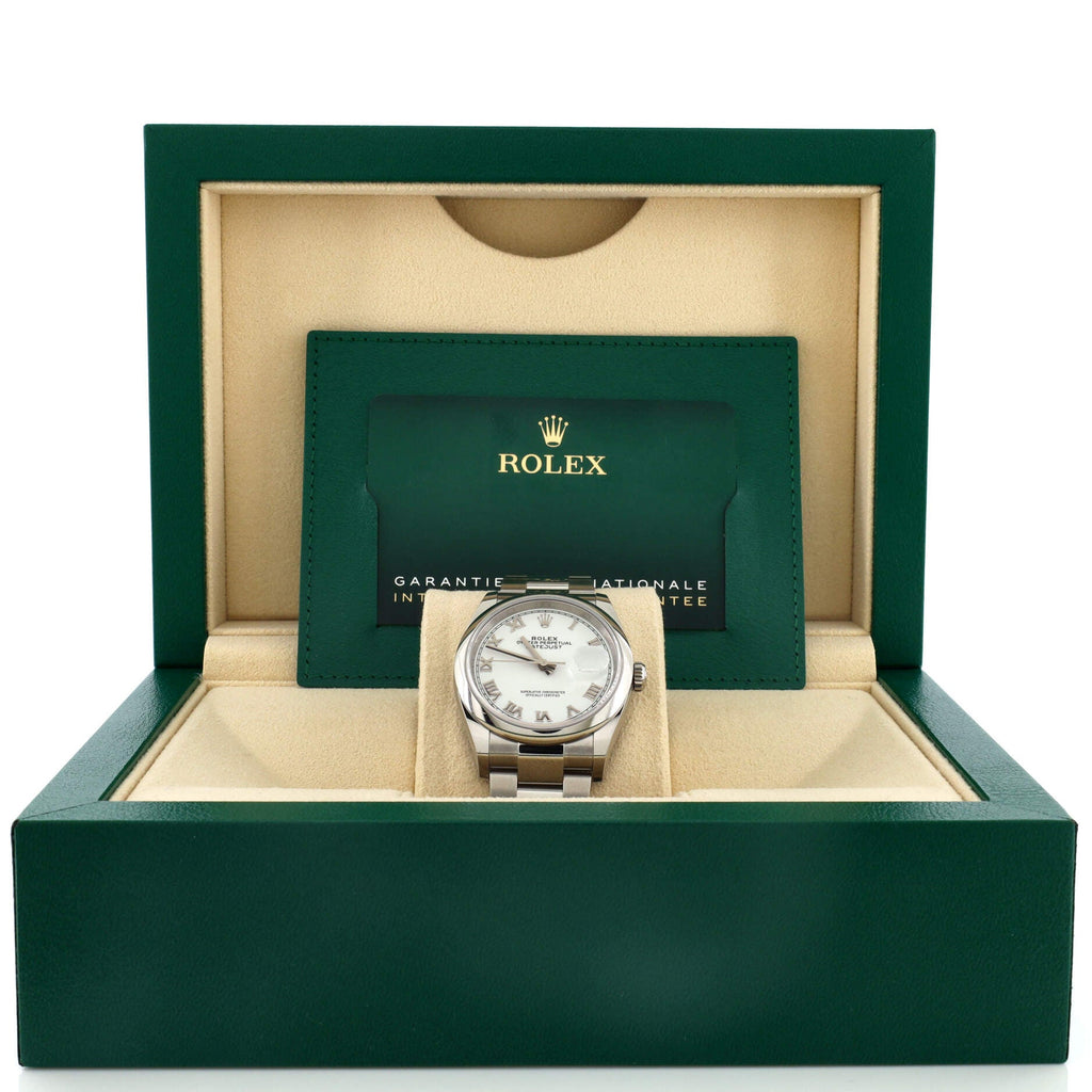 Oyster Perpetual Datejust Automatic Watch Stainless Steel 36