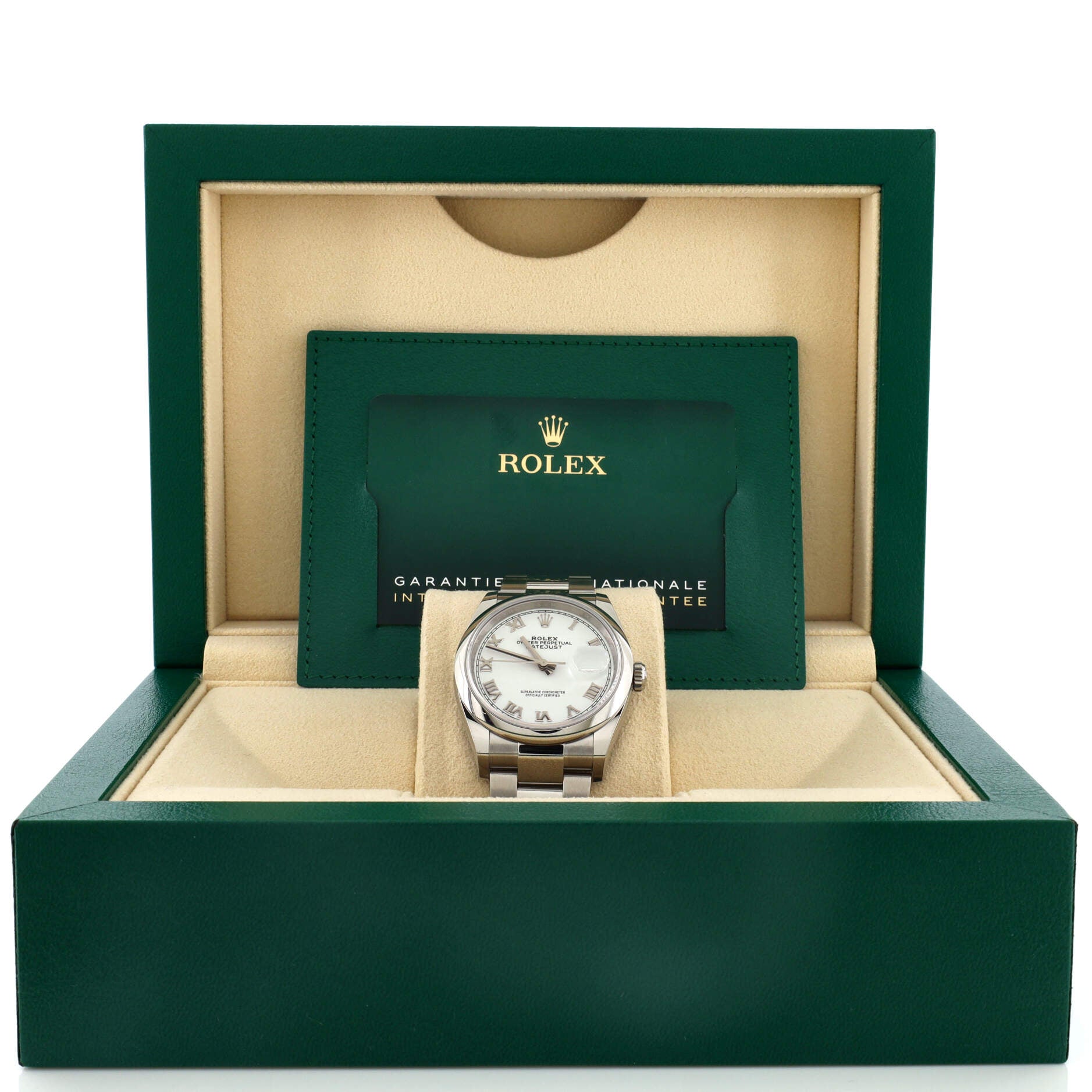 Oyster Perpetual Datejust Automatic Watch Stainless Steel 36