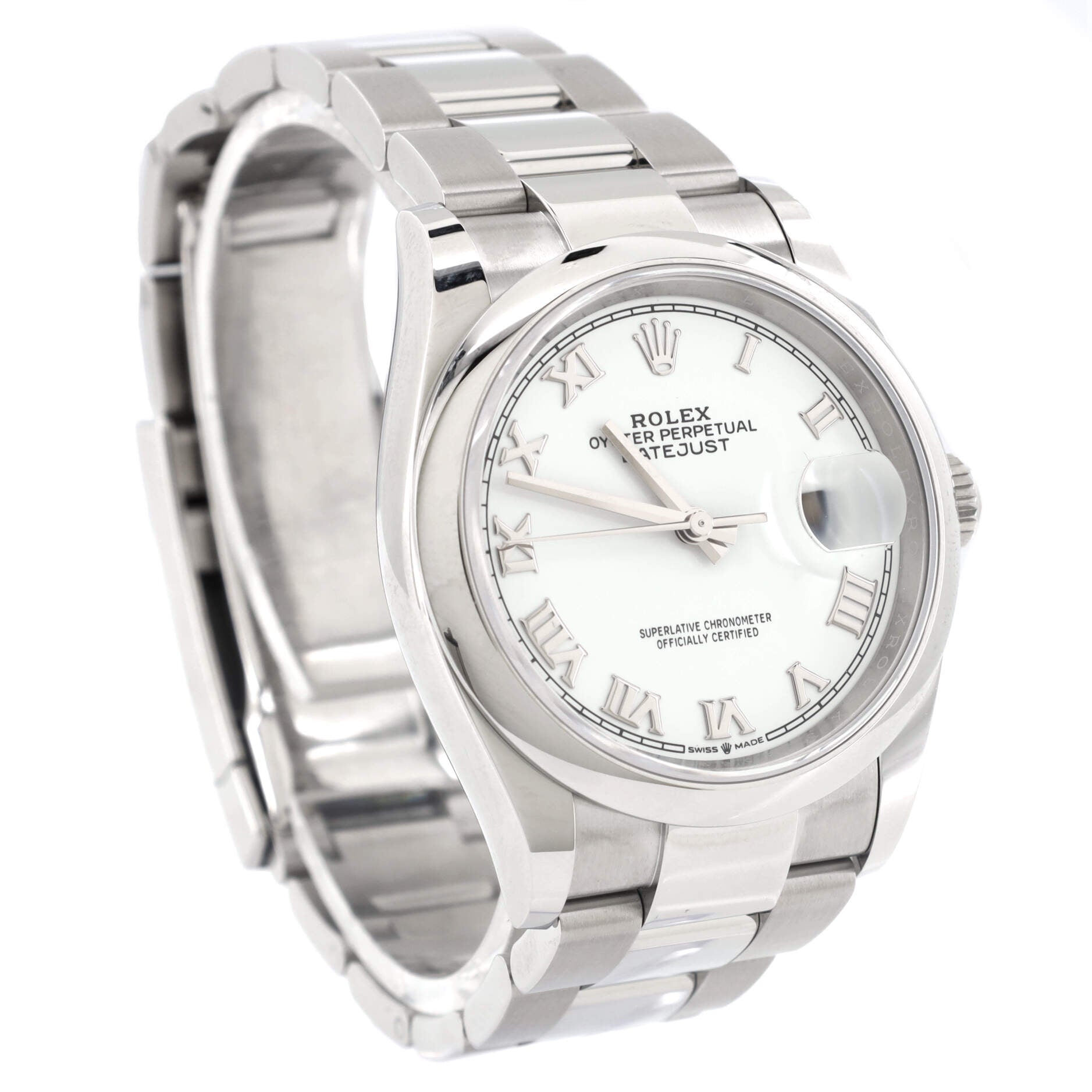 Oyster Perpetual Datejust Automatic Watch Stainless Steel 36
