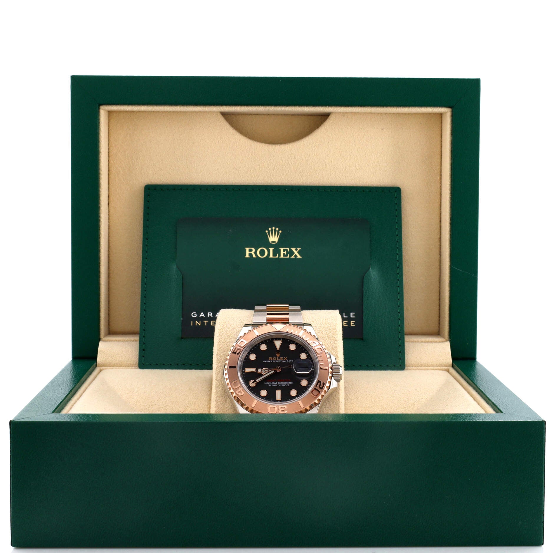 Oyster Perpetual Yacht-Master Automatic Watch Stainless Steel and Rose Gold 40