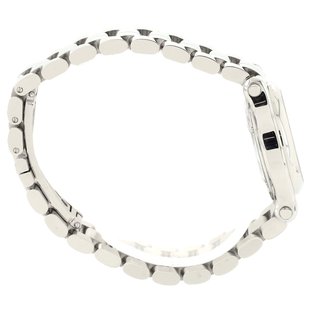 Happy Sport Quartz Watch Stainless Steel with 3 Floating Diamonds 30