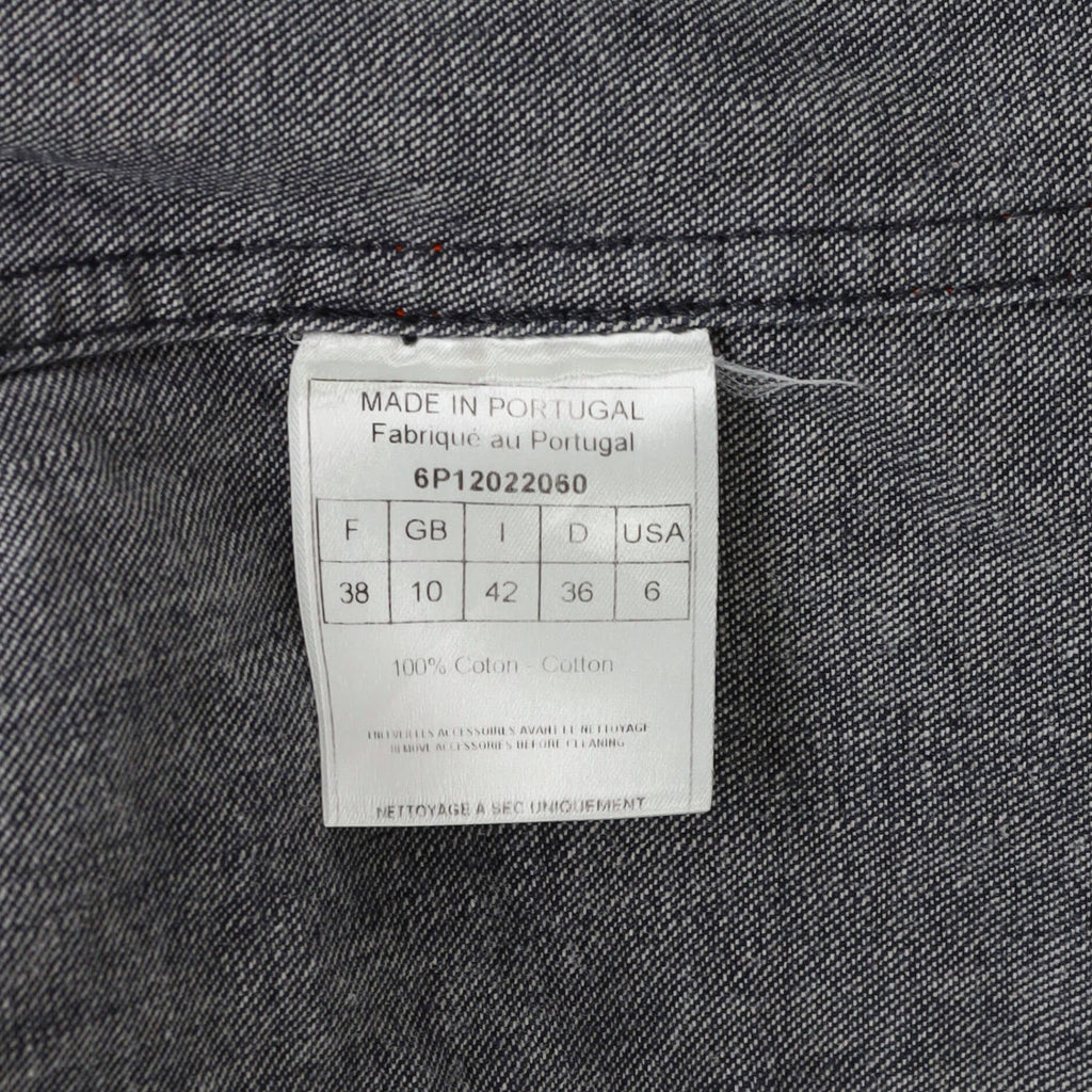 Women's Vintage Flight Vest Jacket Diorissimo Denim