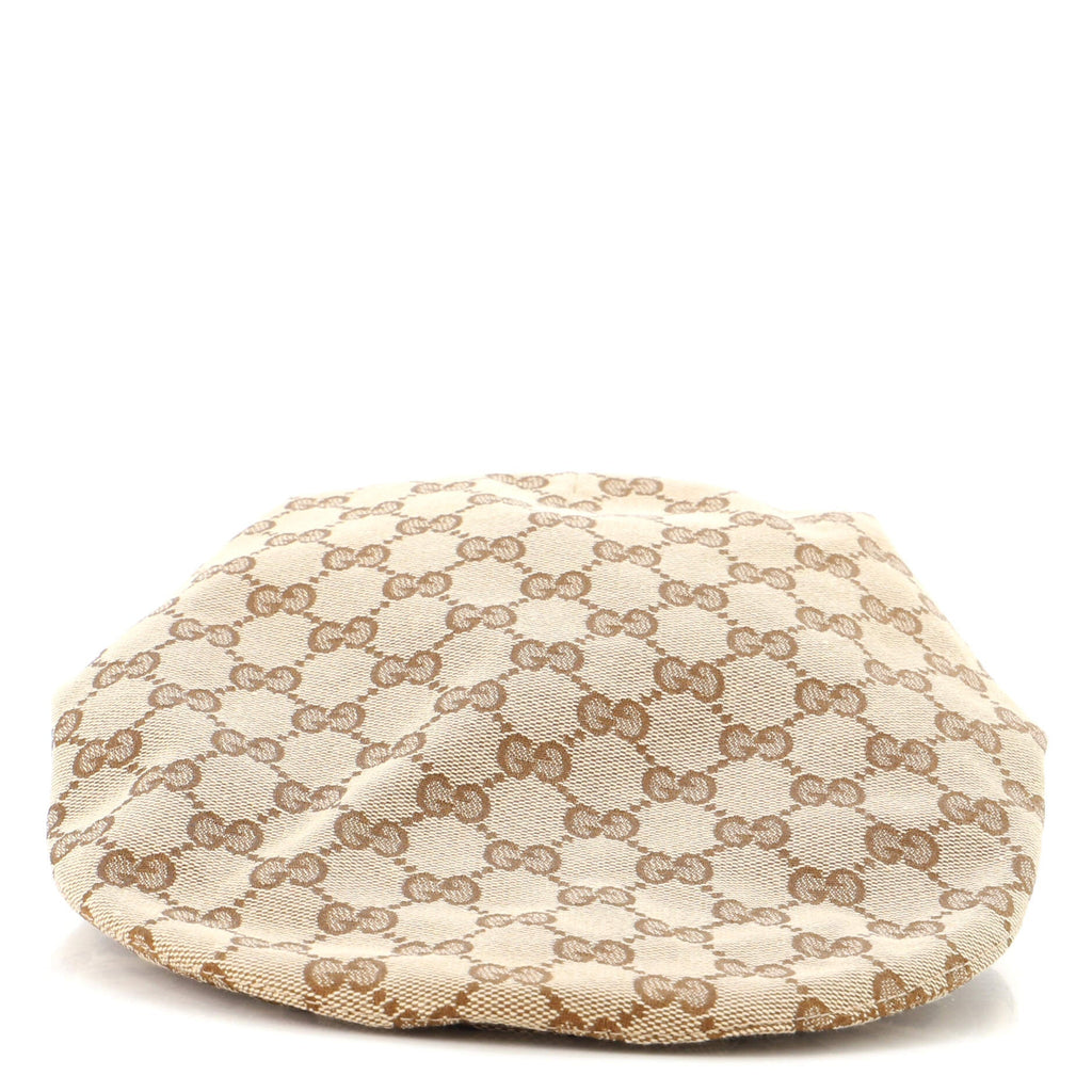 Flat Cap GG Canvas