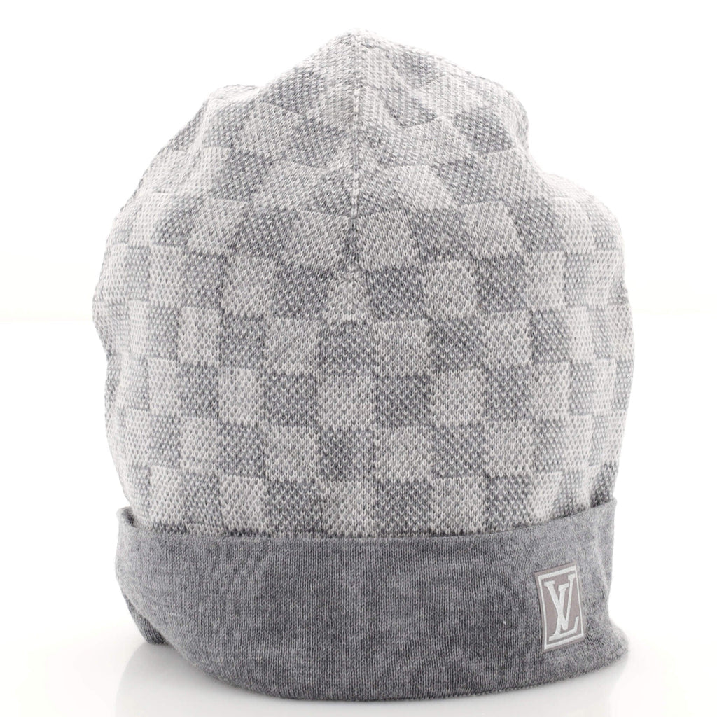 Petit Damier Beanie Wool