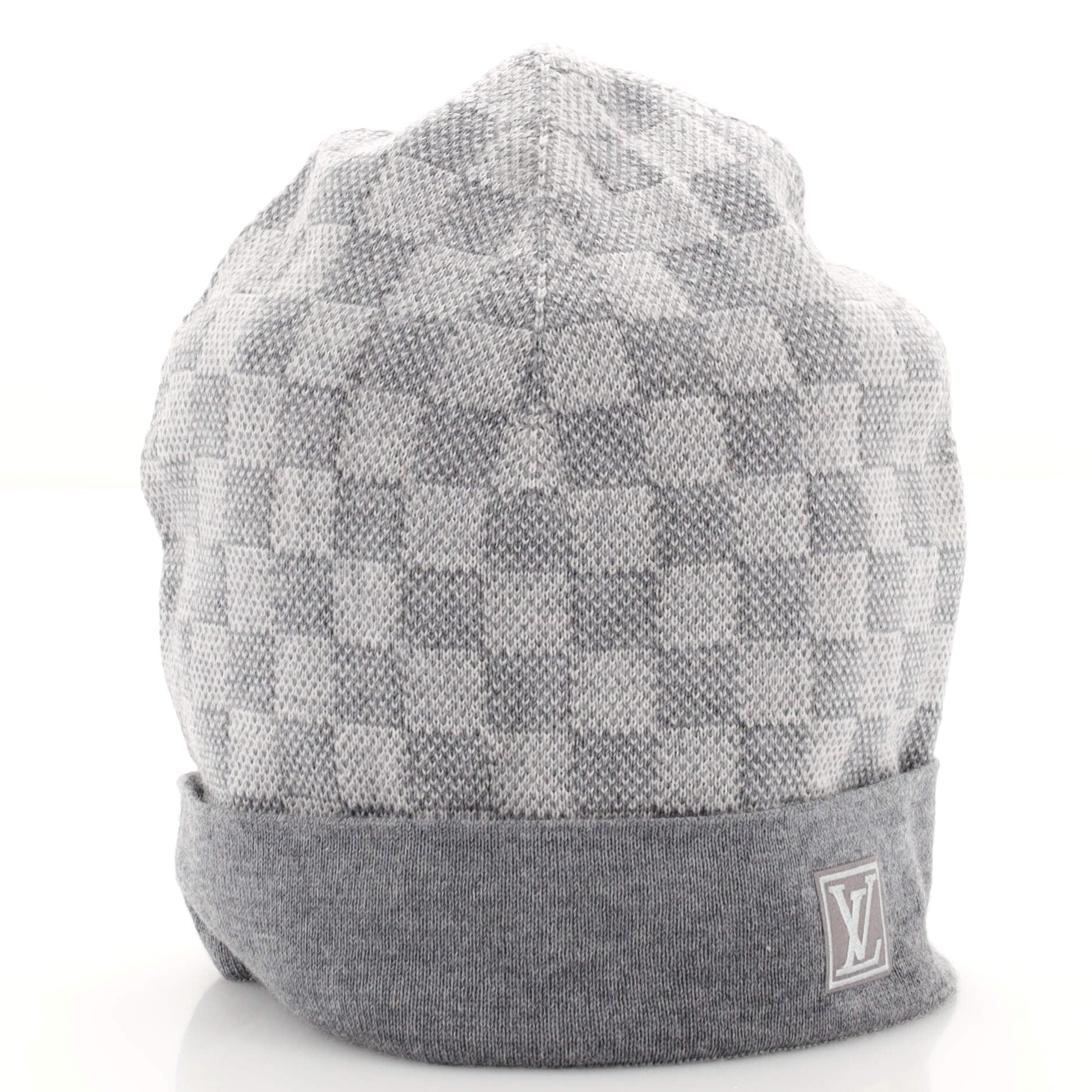 Petit Damier Beanie Wool