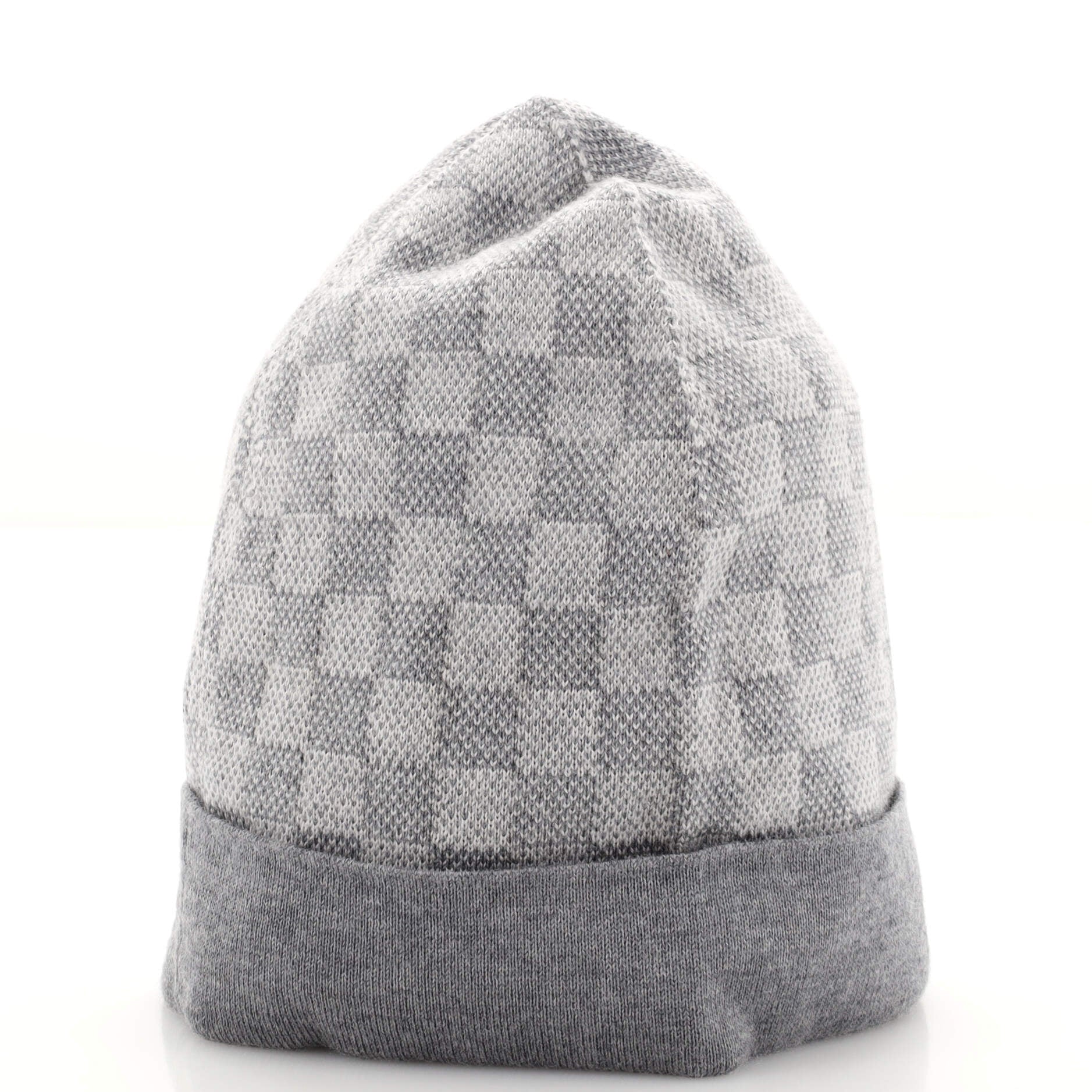 Petit Damier Beanie Wool