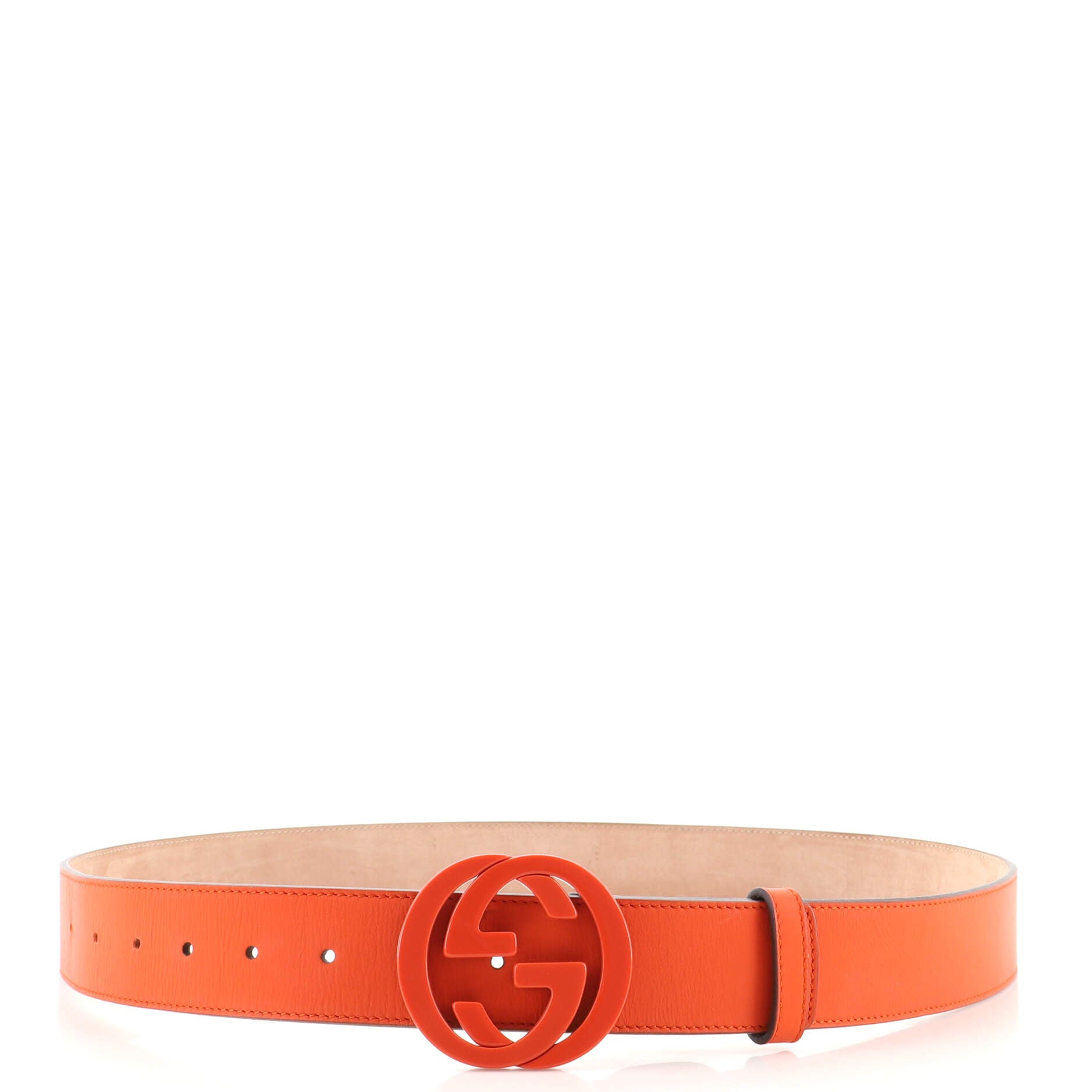 Interlocking G Belt Leather Wide 105