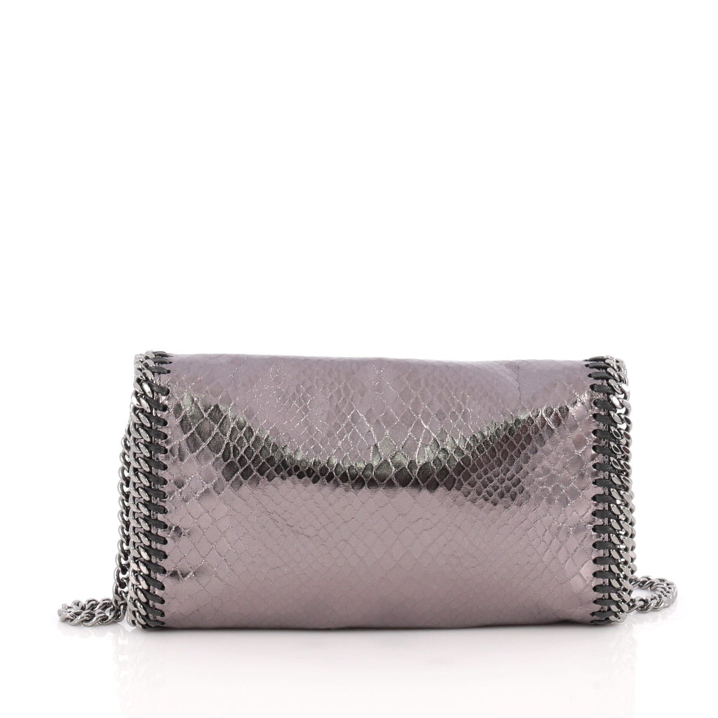 Falabella Crossbody Bag Faux Snakeskin Mini