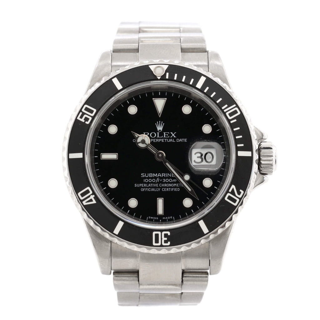 Oyster Perpetual Submariner Date Automatic Watch Stainless Steel 40