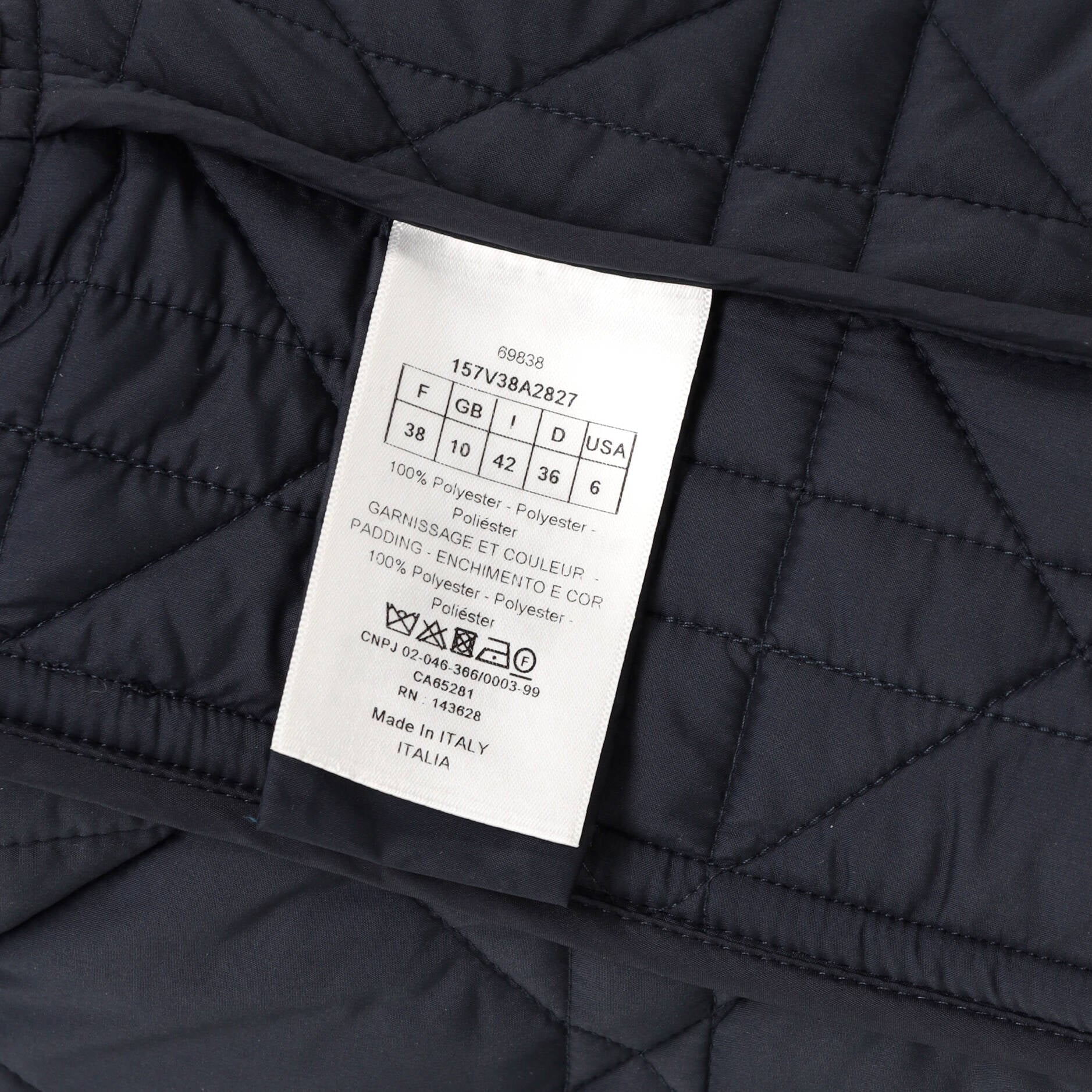 Women's Bar Jacket Macrocannage Polyester