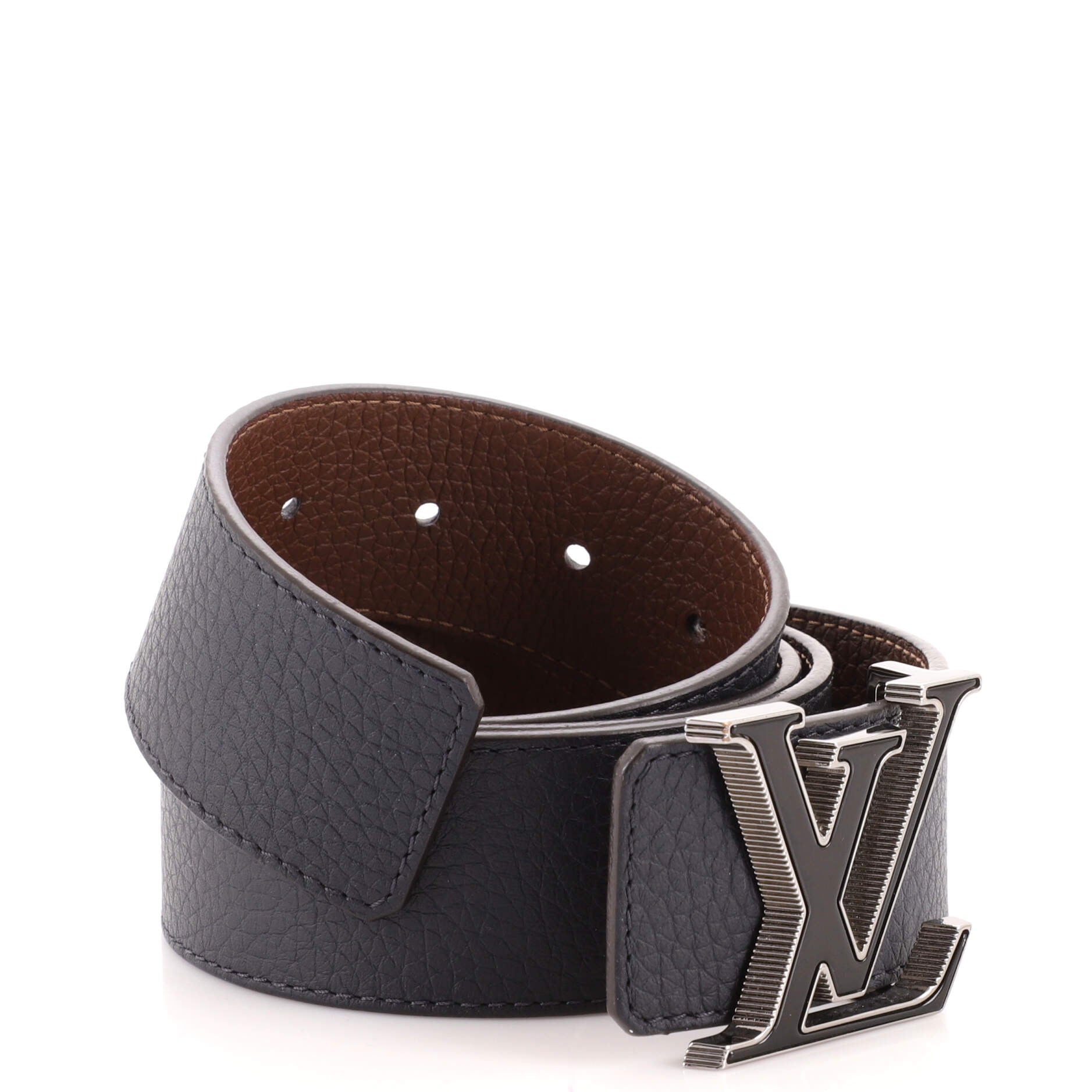 LV Tilt Reversible Belt Leather 95