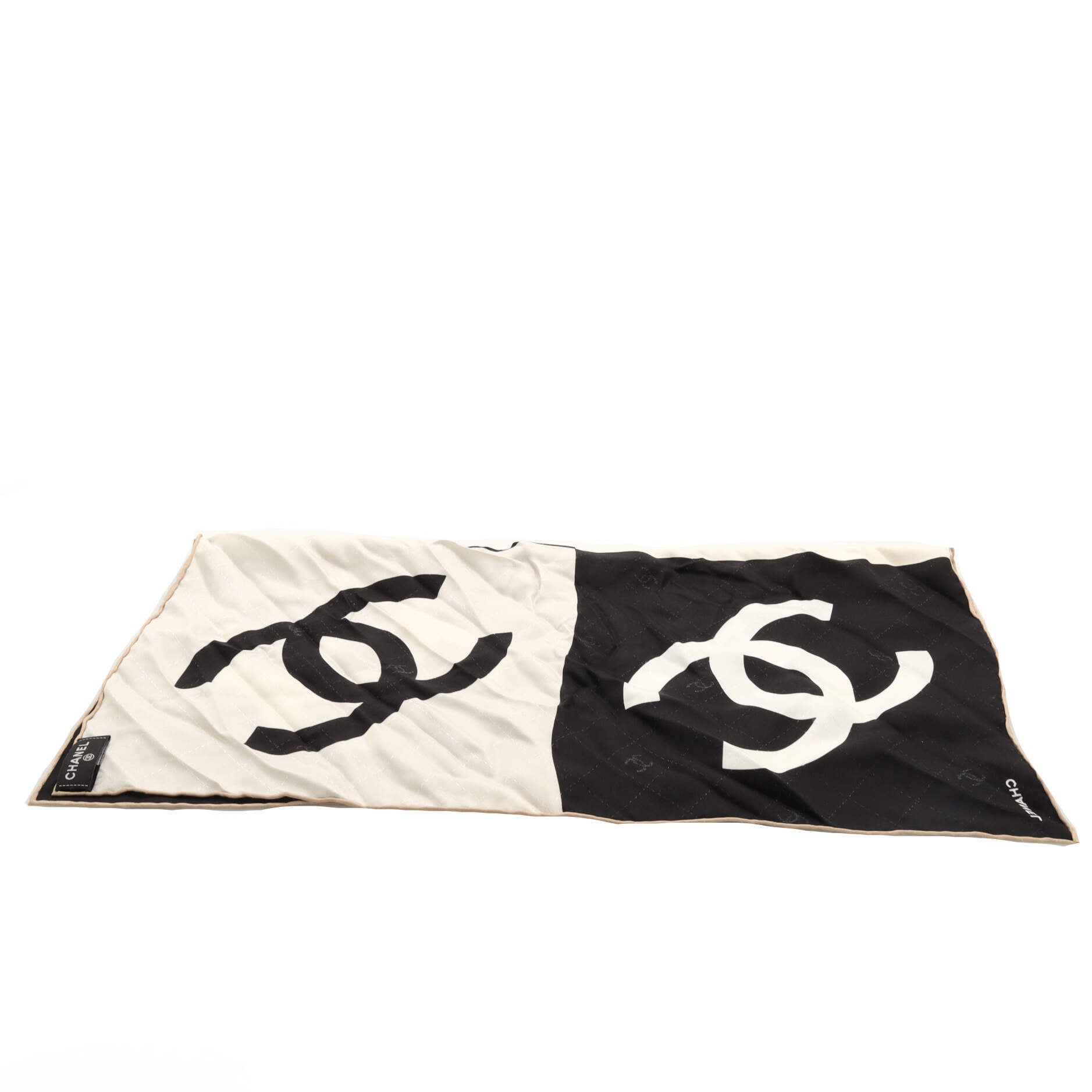 Scrunchie and Square Scarf Hair Tie Set Printed Silk