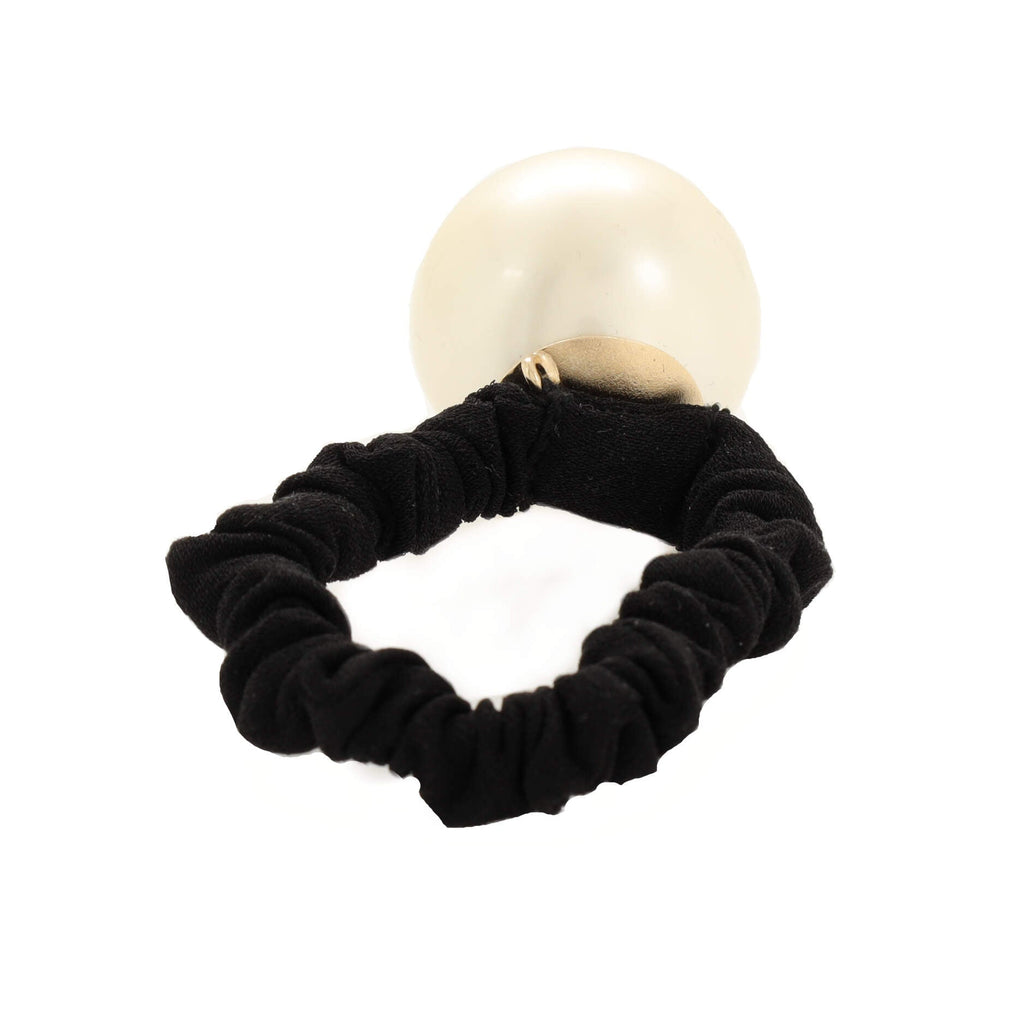 Pearl Hair Tie Grosgrain