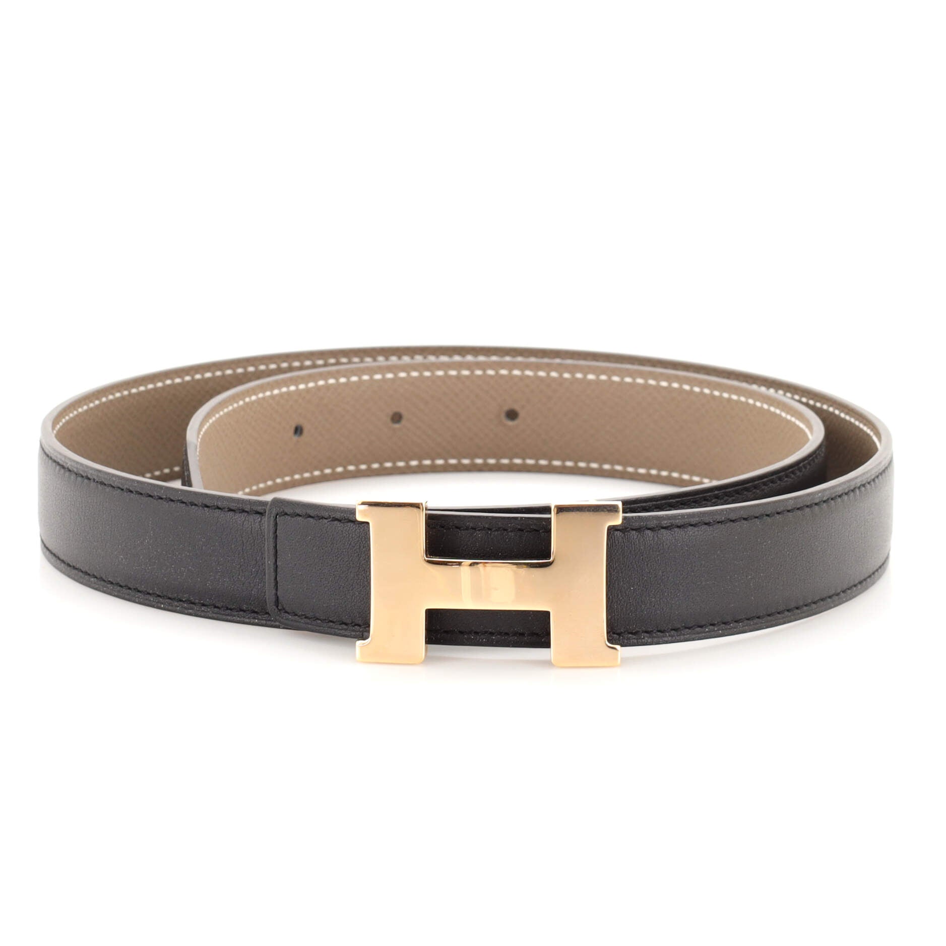 Constance Reversible Belt Leather Thin 75