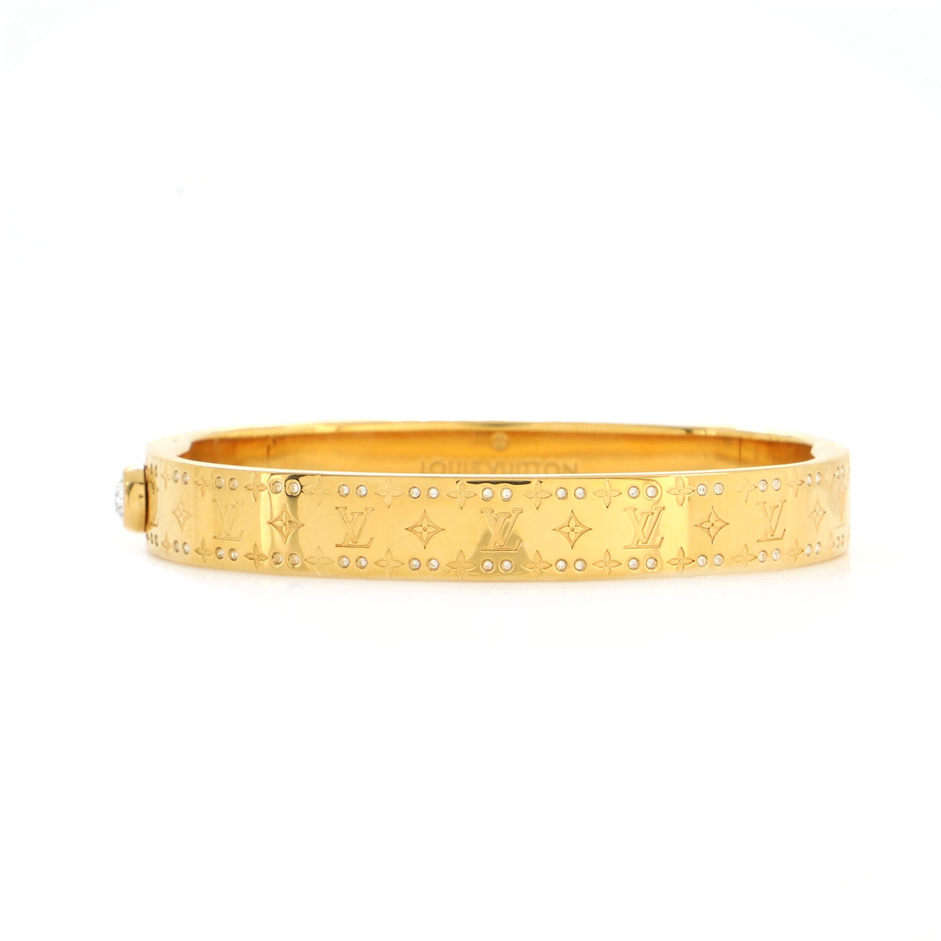 Nanogram Cuff Bracelet Metal with Strass