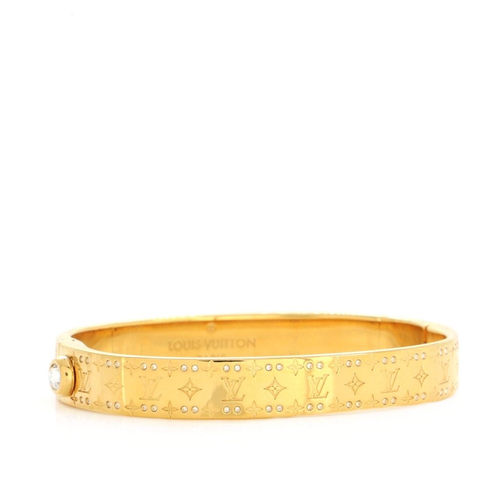 Nanogram Cuff Bracelet Metal with Strass