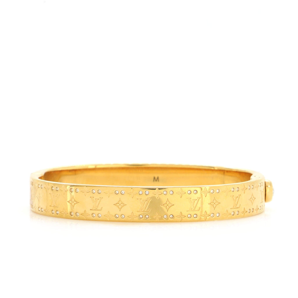 Nanogram Cuff Bracelet Metal with Strass