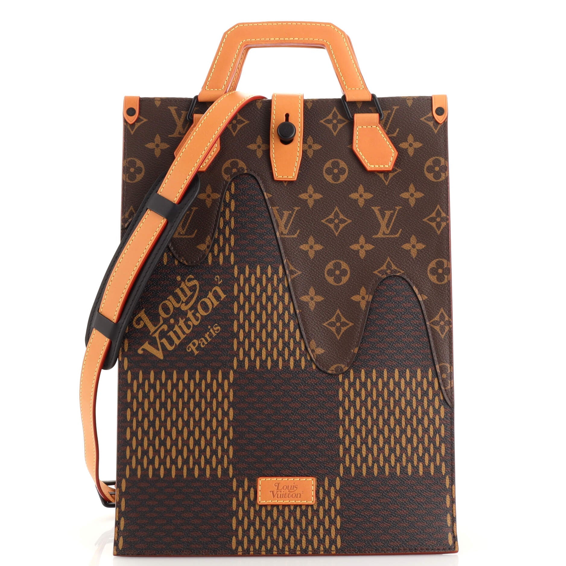 Nigo Tote Limited Edition Giant Damier and Monogram Canvas Mini