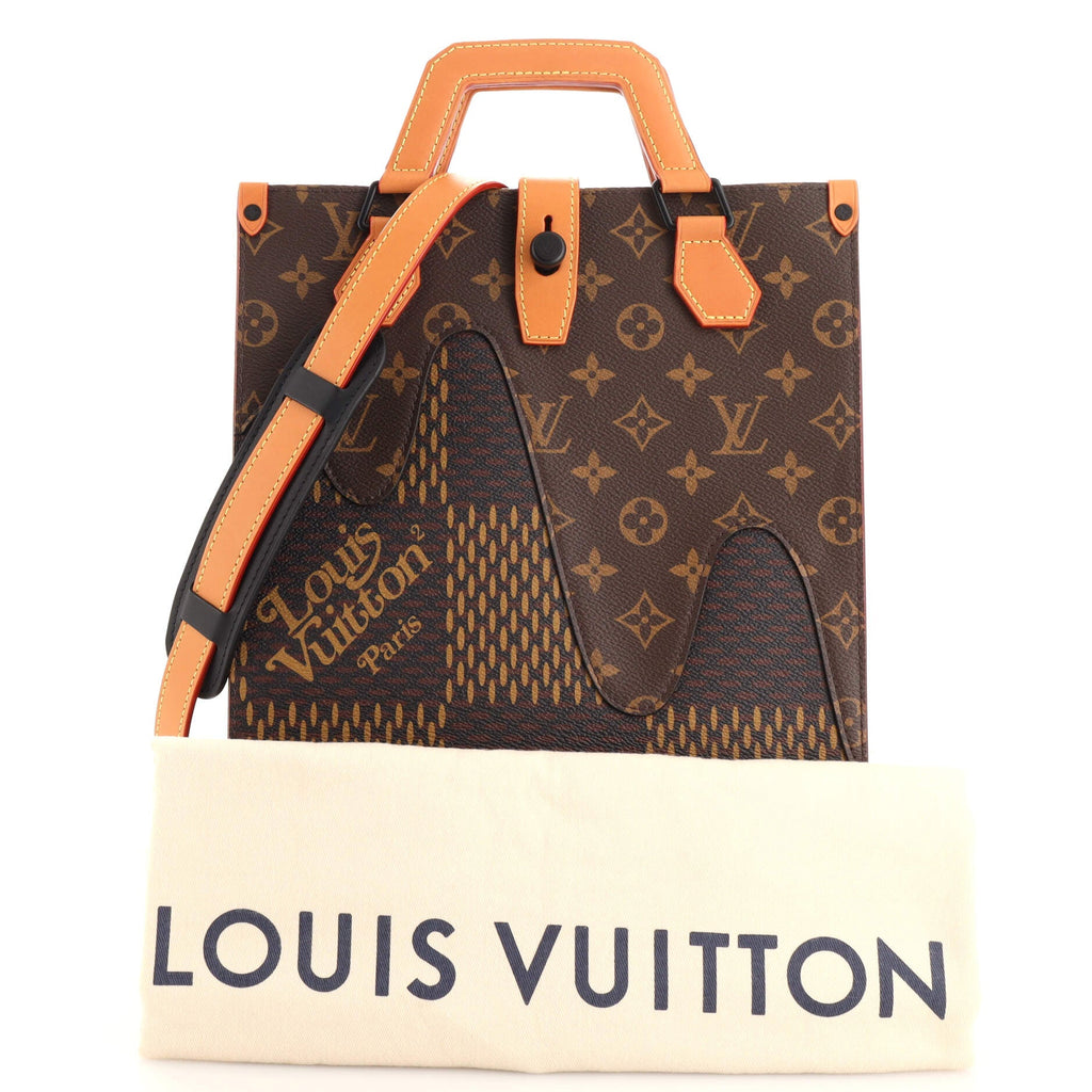 Nigo Tote Limited Edition Giant Damier and Monogram Canvas Mini