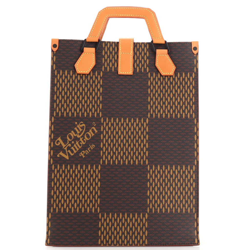 Nigo Tote Limited Edition Giant Damier and Monogram Canvas Mini