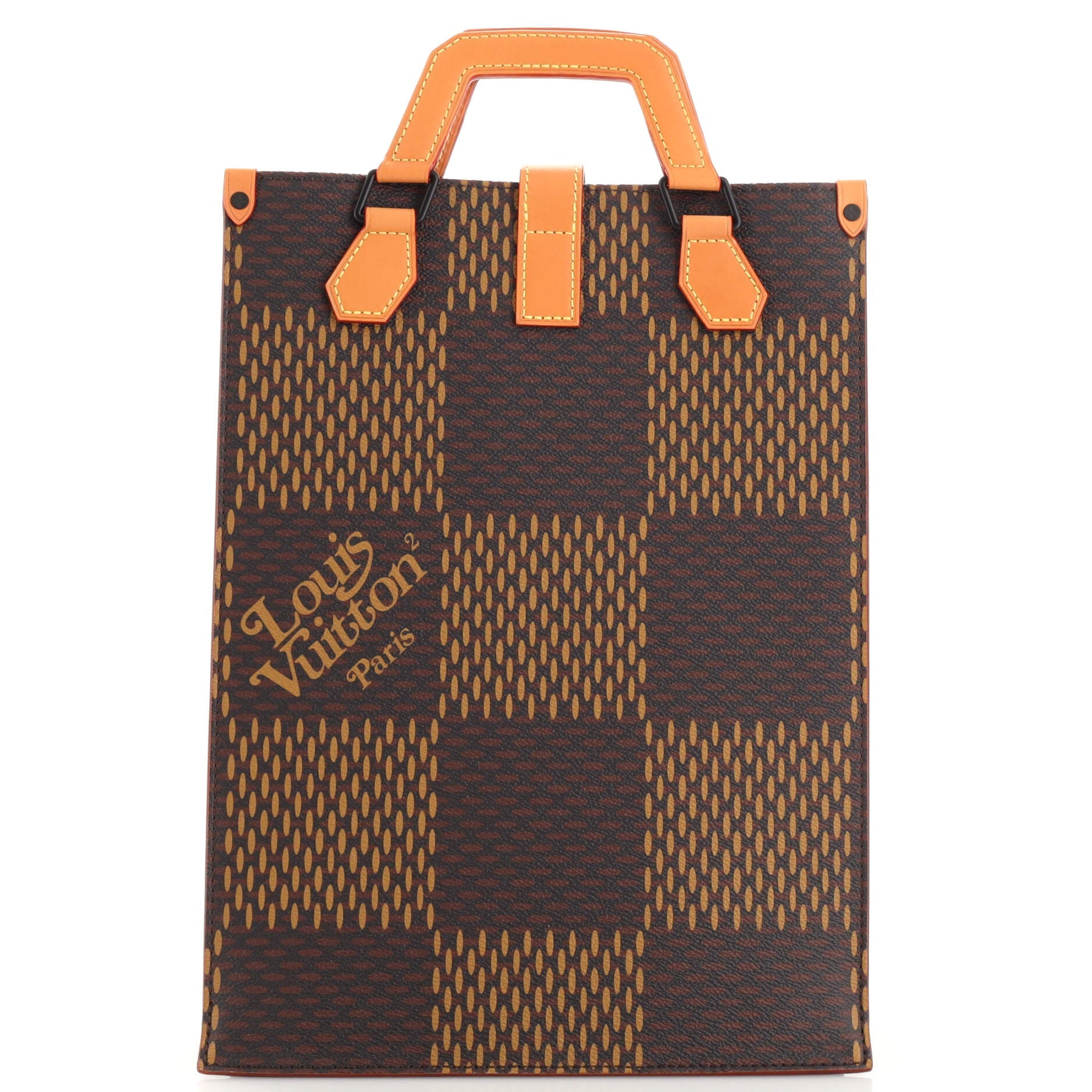Nigo Tote Limited Edition Giant Damier and Monogram Canvas Mini