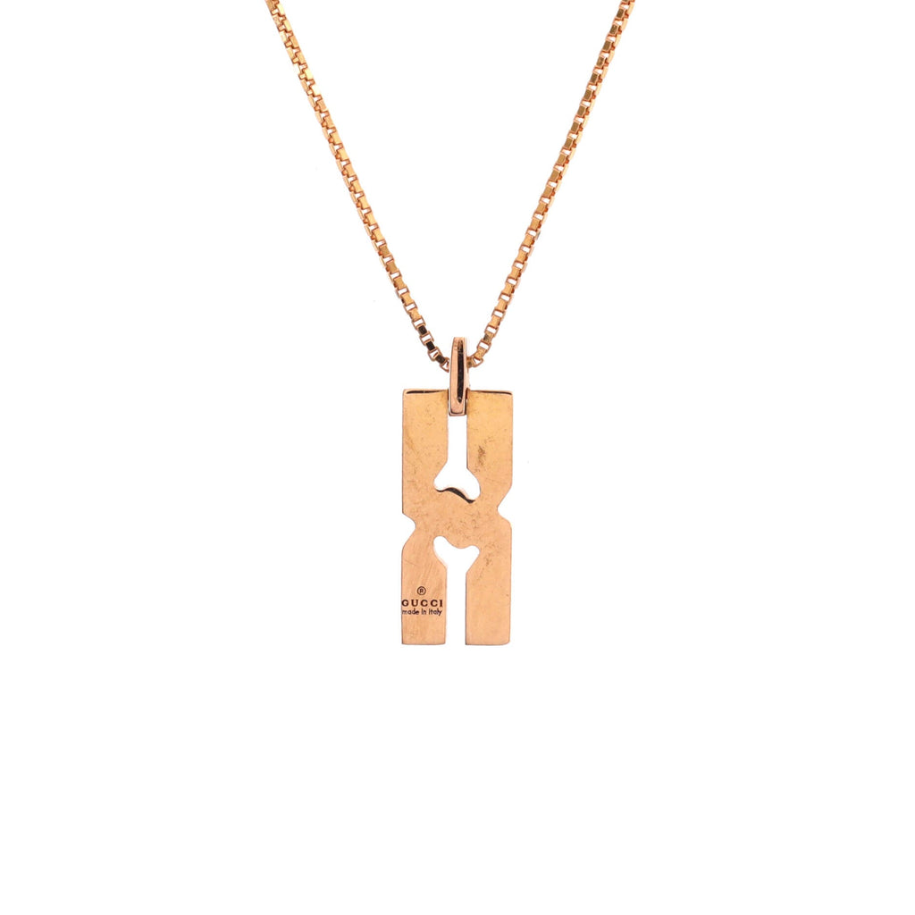 Infinity Japan Limited Edition  Pendant Necklace 18K Rose Gold