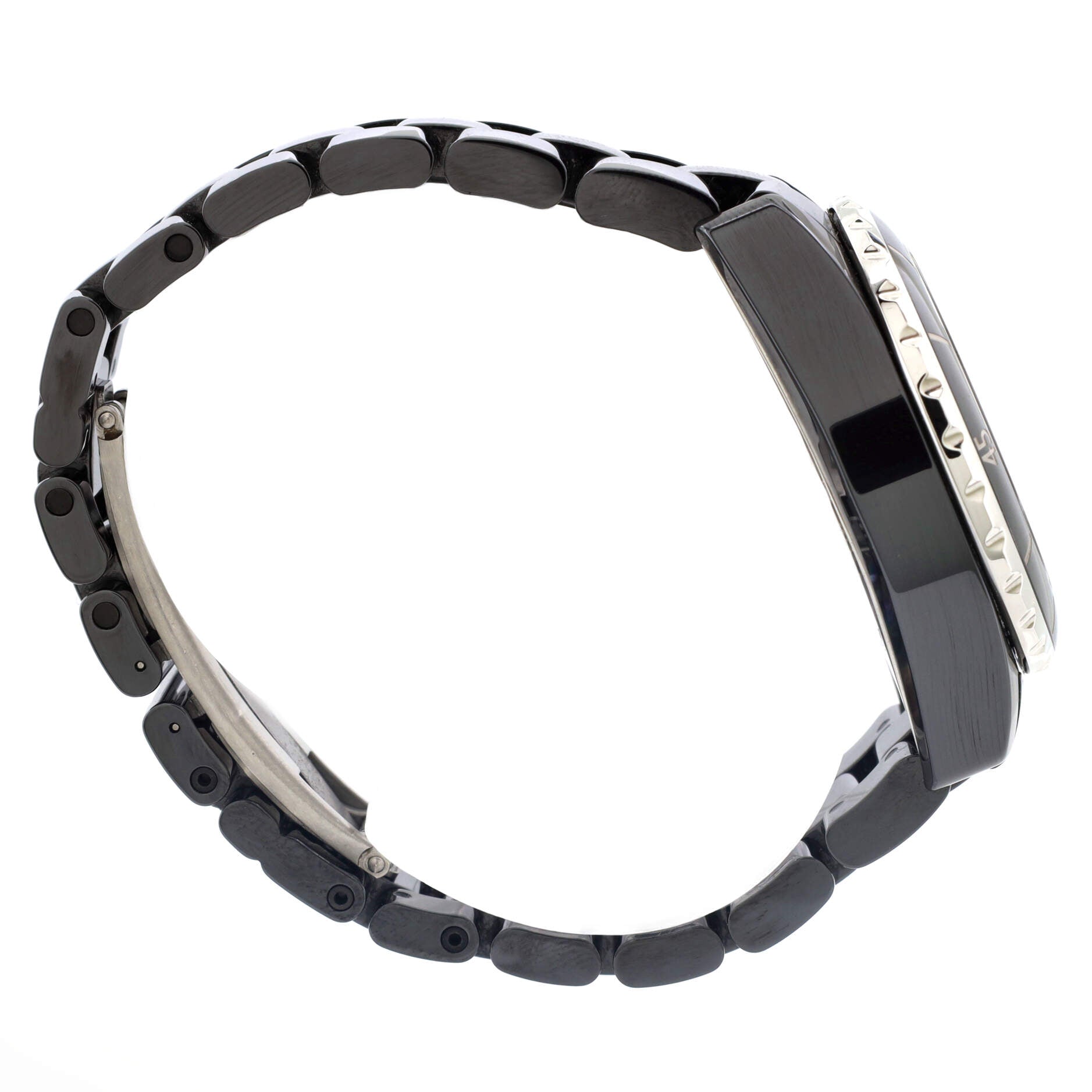 J12 Chronograph Automatic Watch Ceramic and Stainless Steel 41