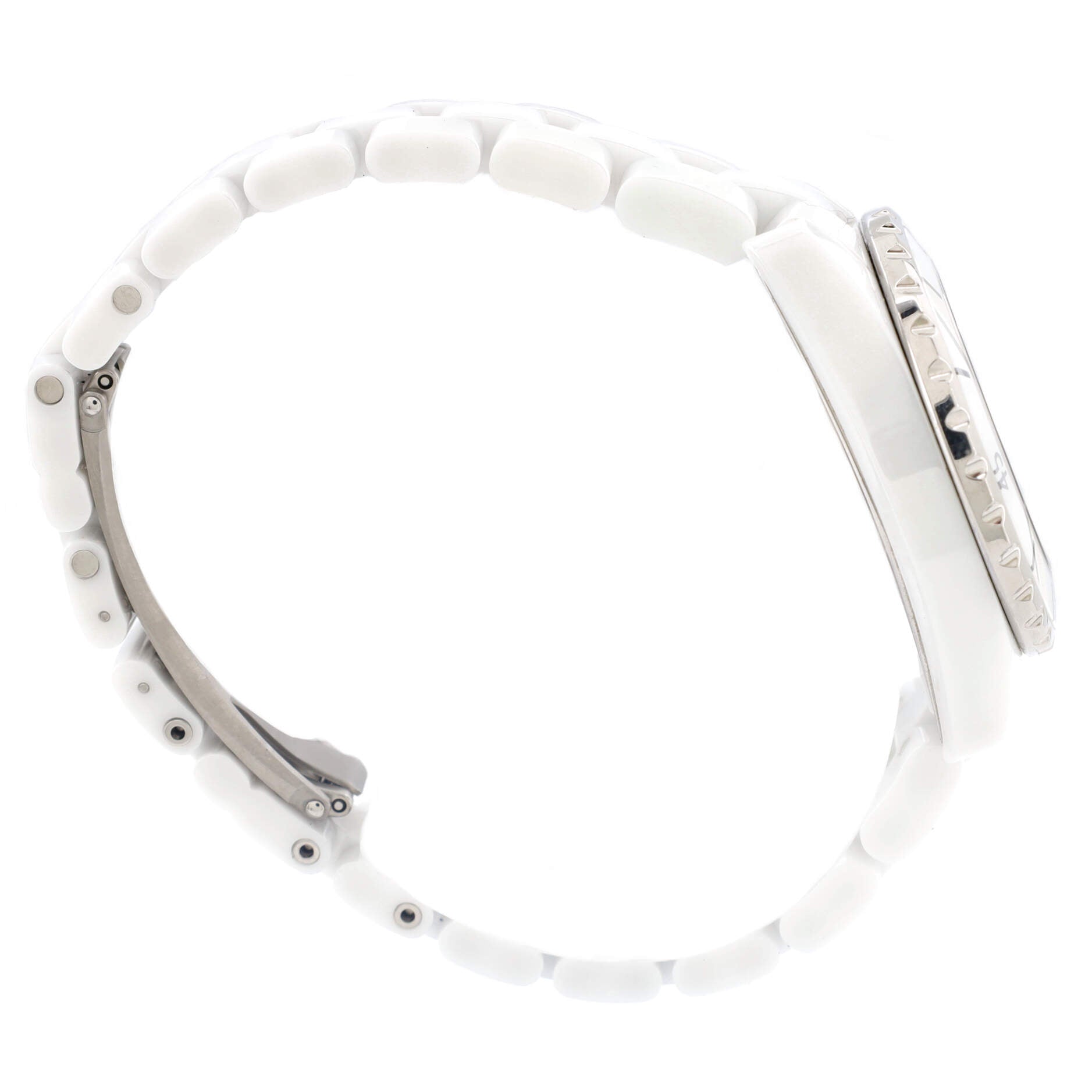 J12 Quartz Watch Ceramic and Stainless Steel with Diamond Markers 33