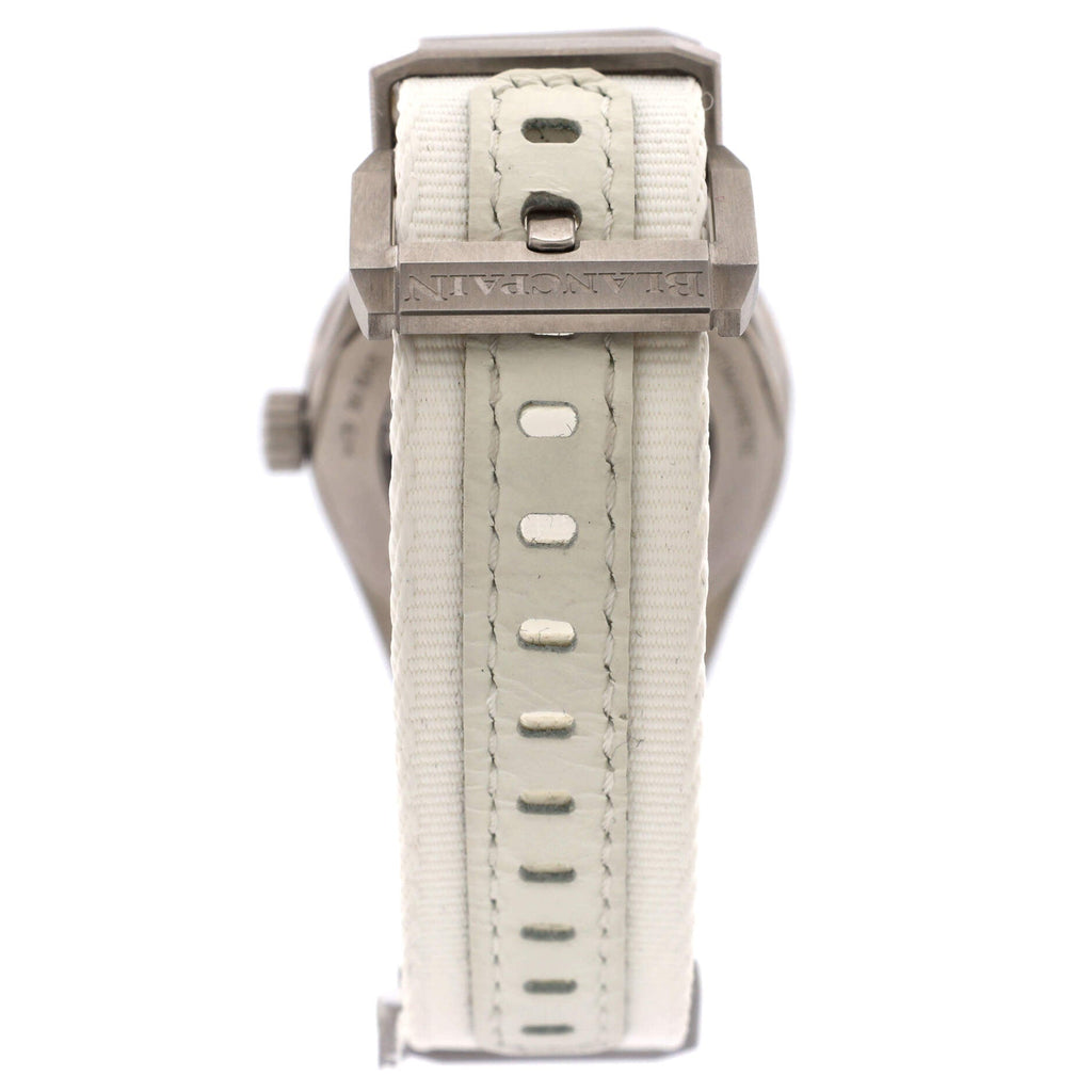 Fifty Fathoms Bathyscaphe Automatic Watch Stainless Steel and Fabric 38
