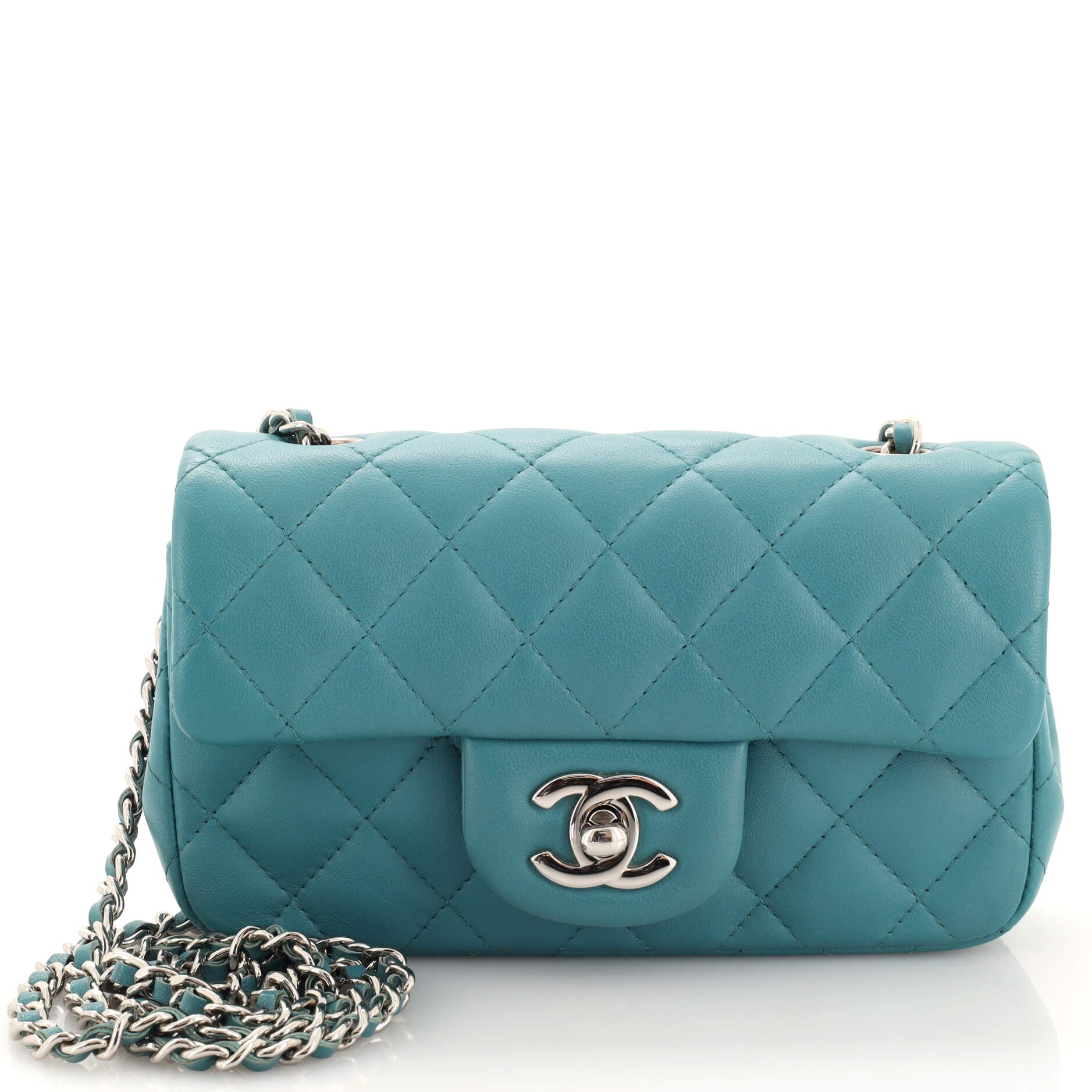 Classic Single Flap Bag Quilted Lambskin Extra Mini