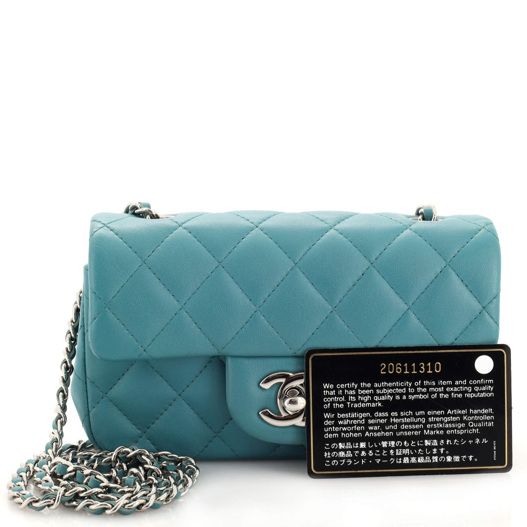 Classic Single Flap Bag Quilted Lambskin Extra Mini