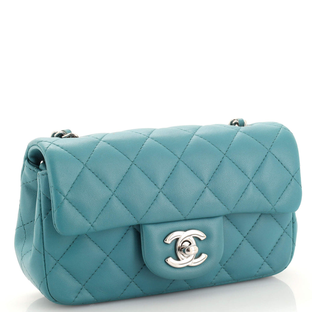 Classic Single Flap Bag Quilted Lambskin Extra Mini