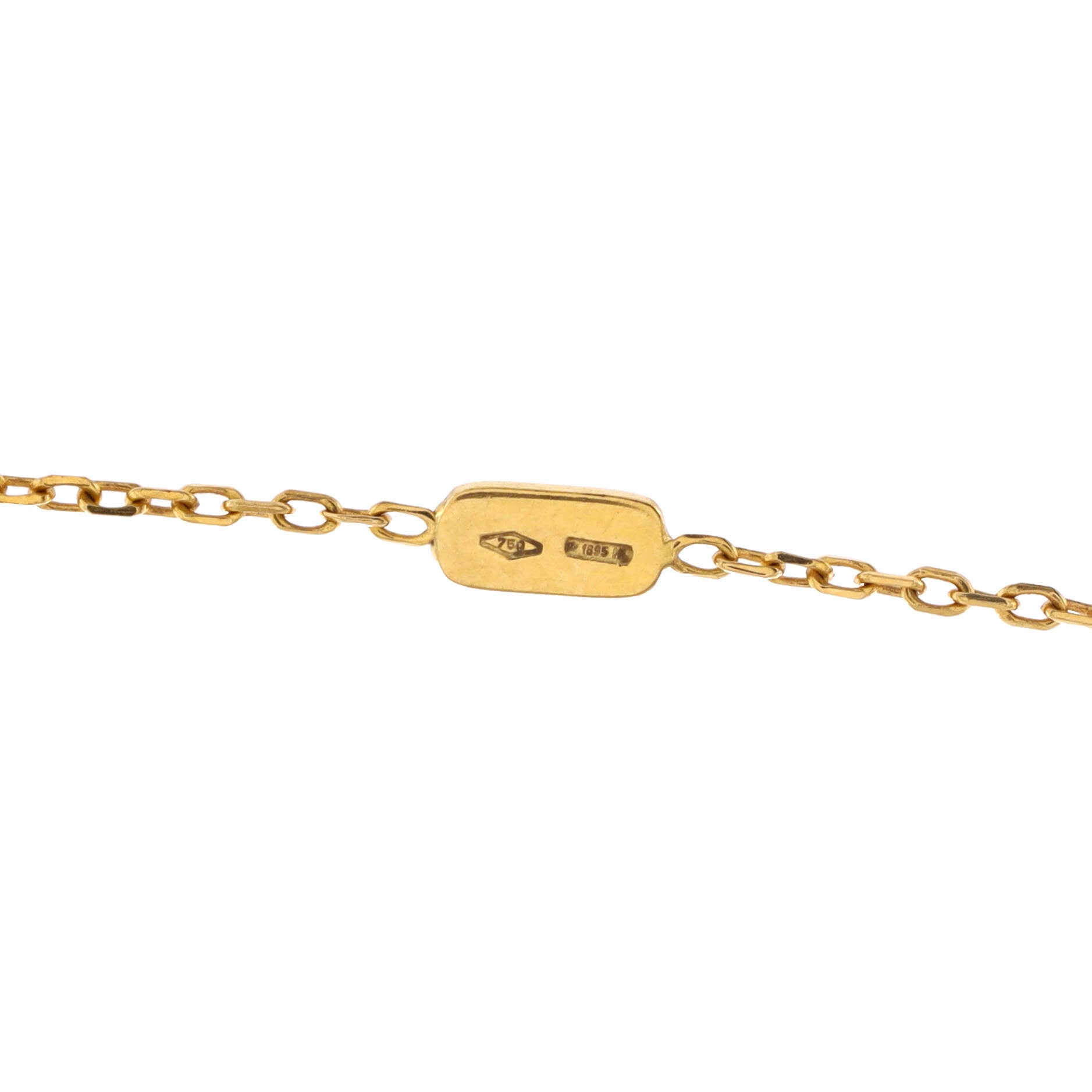 Icon Twirl Pendant Necklace 18K Yellow Gold